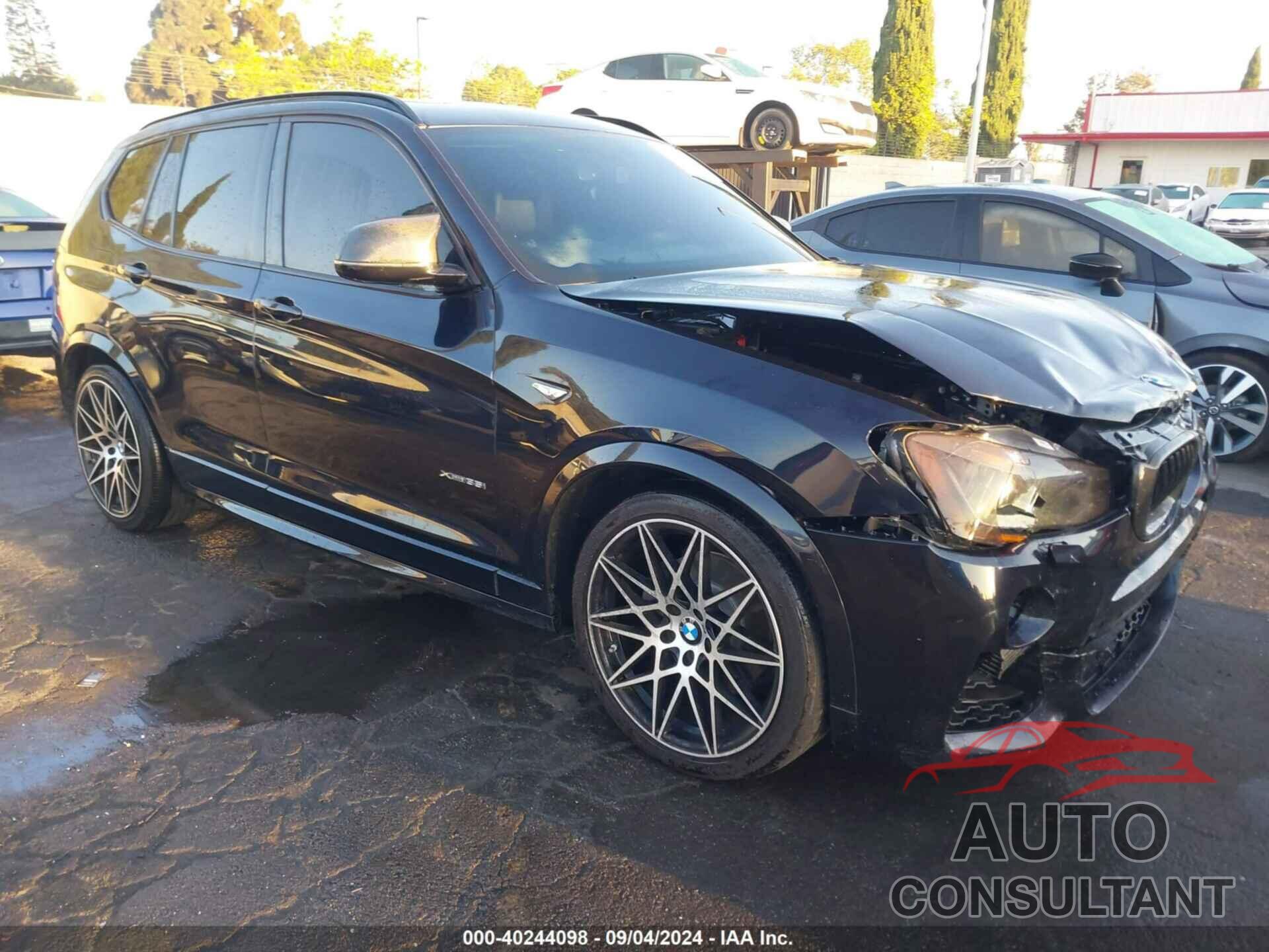 BMW X3 2016 - 5UXWX7C59G0S16864