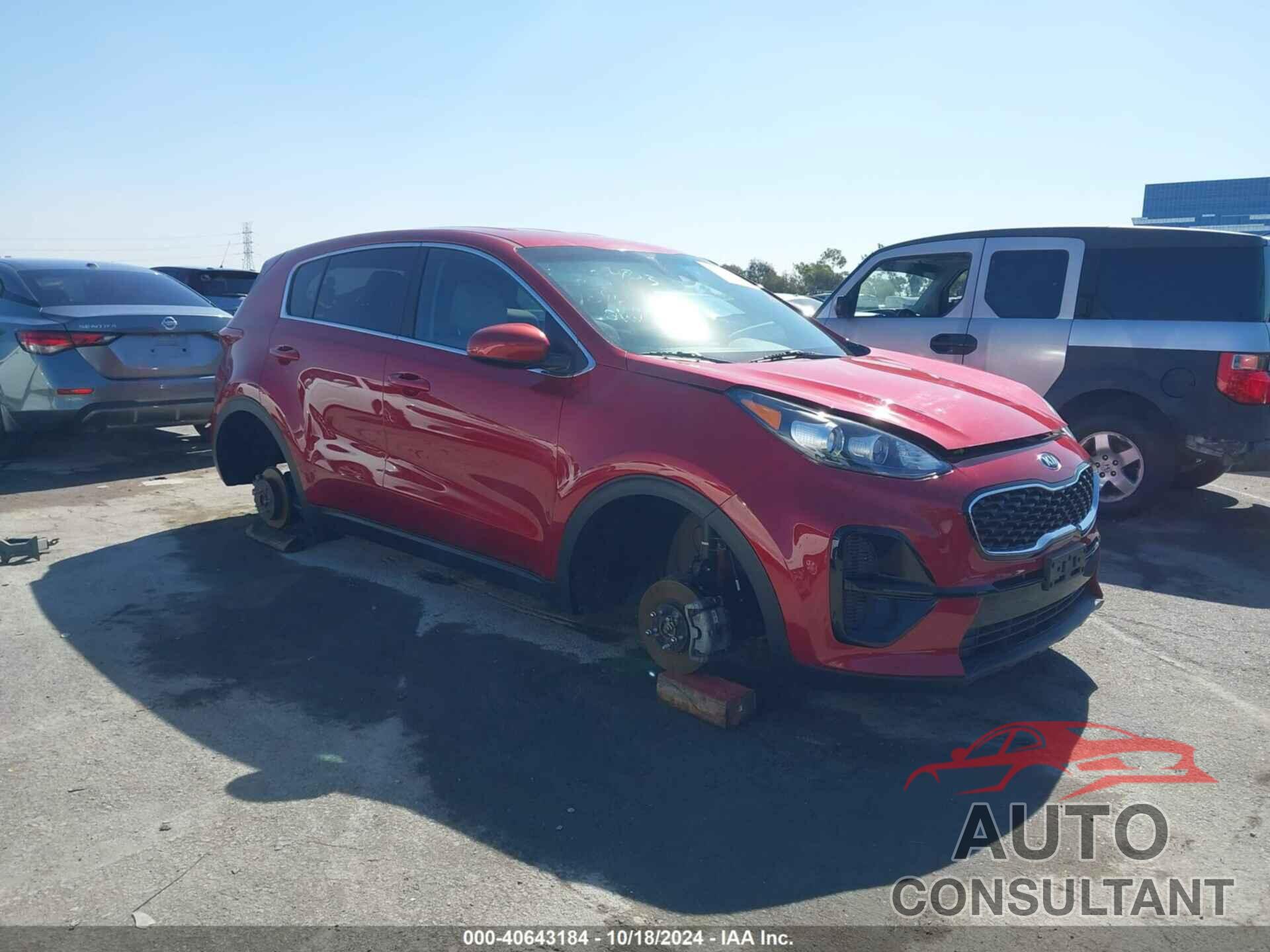 KIA SPORTAGE 2022 - KNDPM3ACXN7950085