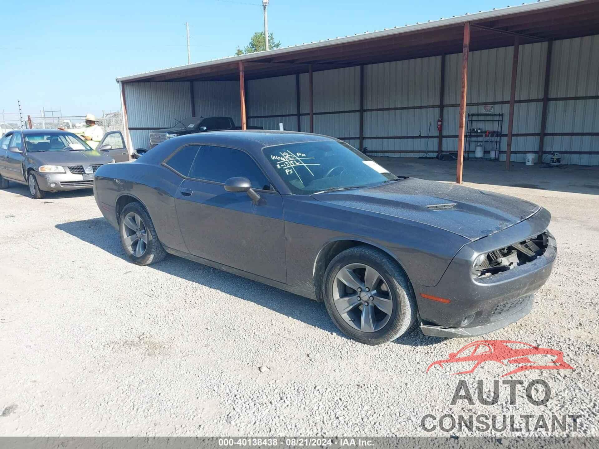 DODGE CHALLENGER 2016 - 2C3CDZAG0GH250091