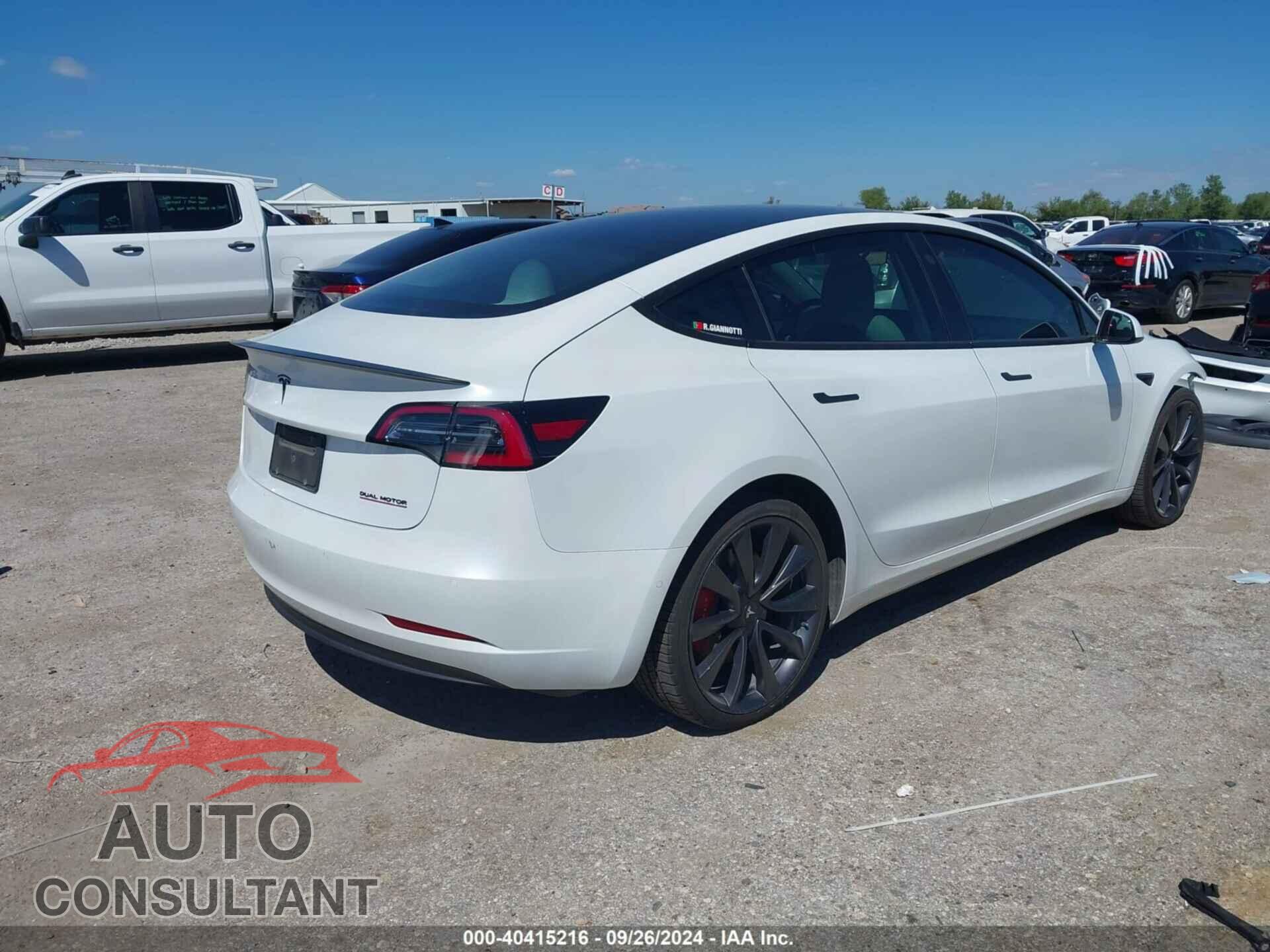TESLA MODEL 3 2020 - 5YJ3E1EC7LF720800