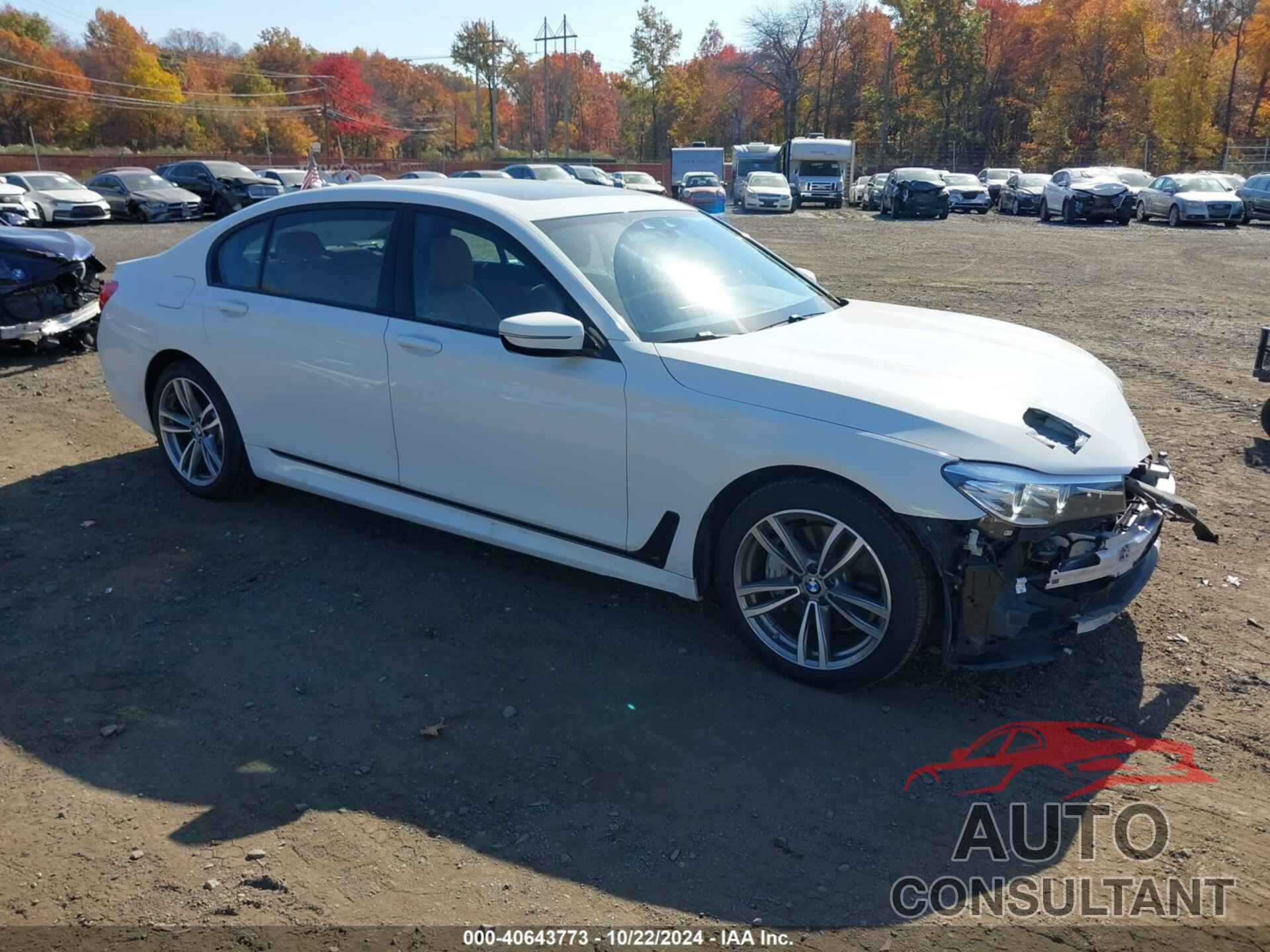 BMW 740I 2019 - WBA7E4C50KGV28496