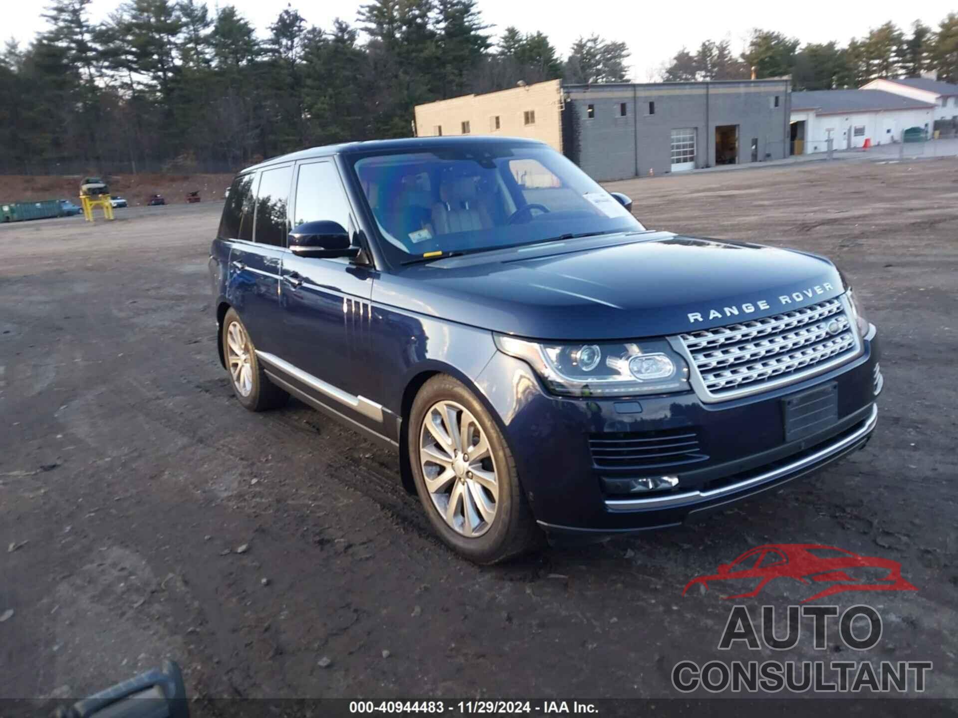 LAND ROVER RANGE ROVER 2017 - SALGS2FK2HA367607