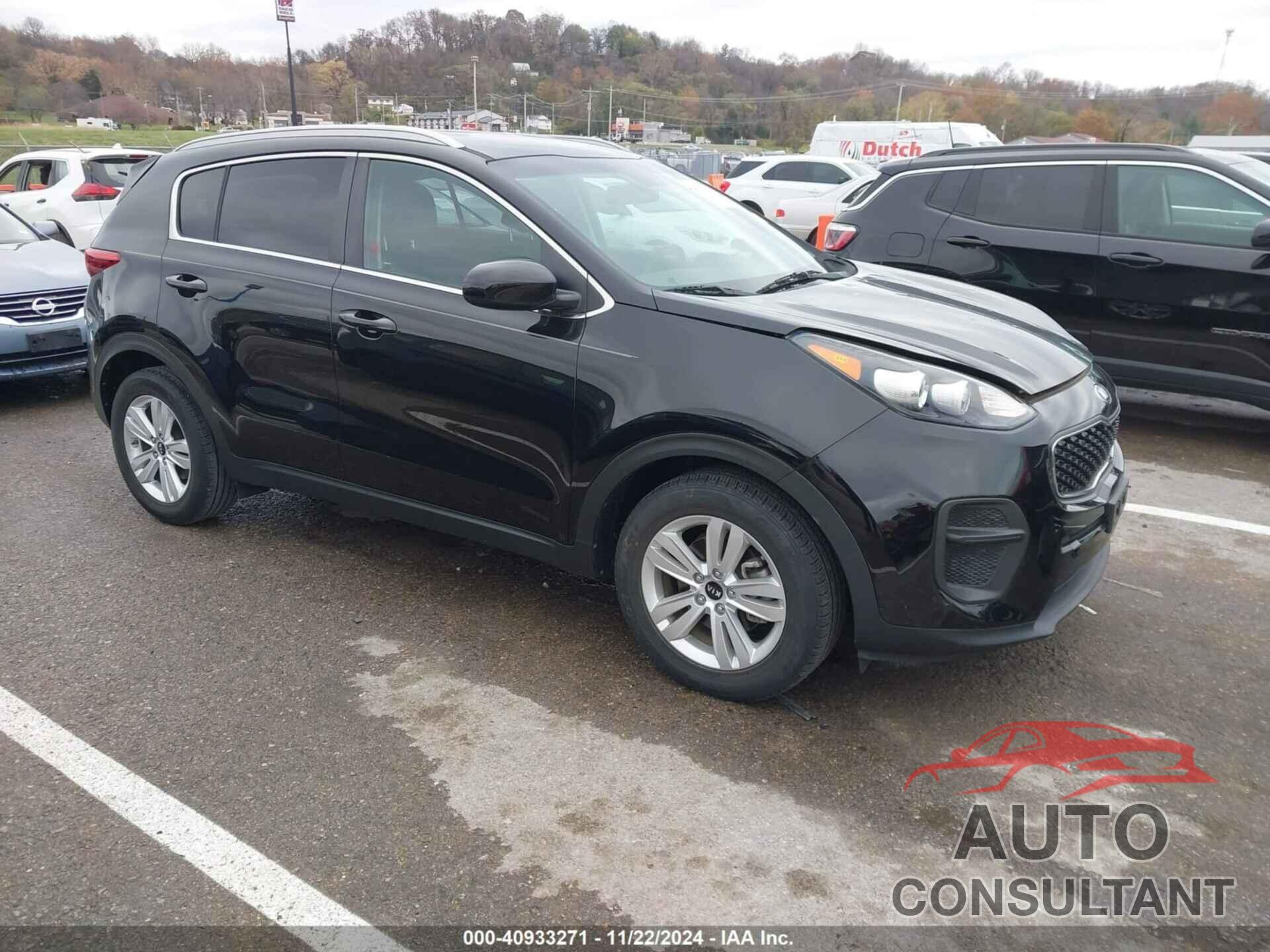 KIA SPORTAGE 2019 - KNDPM3AC7K7607987