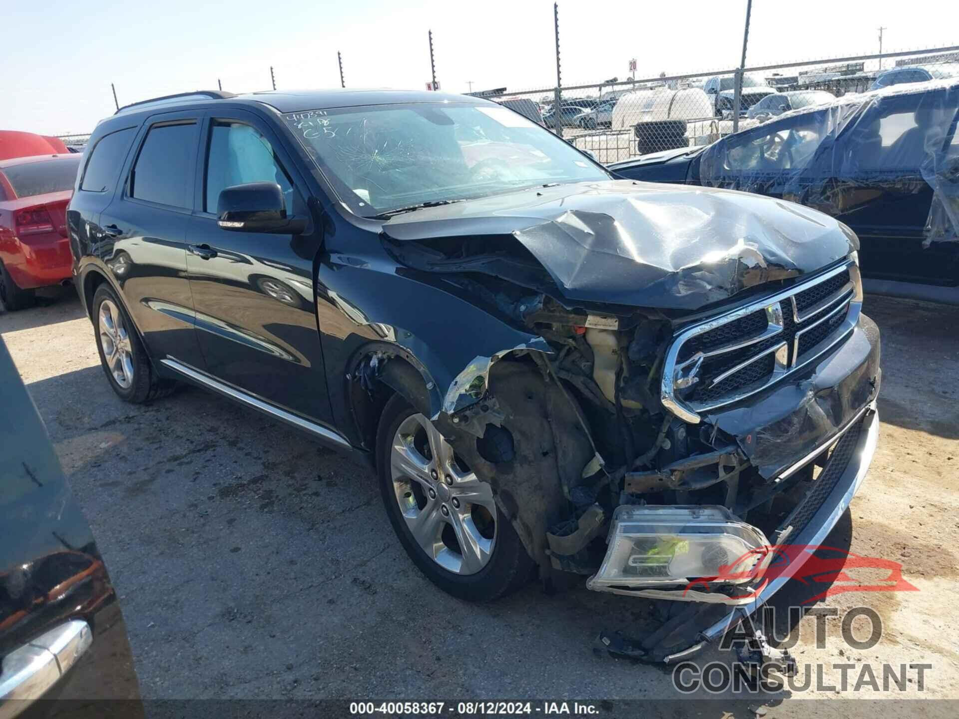 DODGE DURANGO 2014 - 1C4RDHDG7EC411113