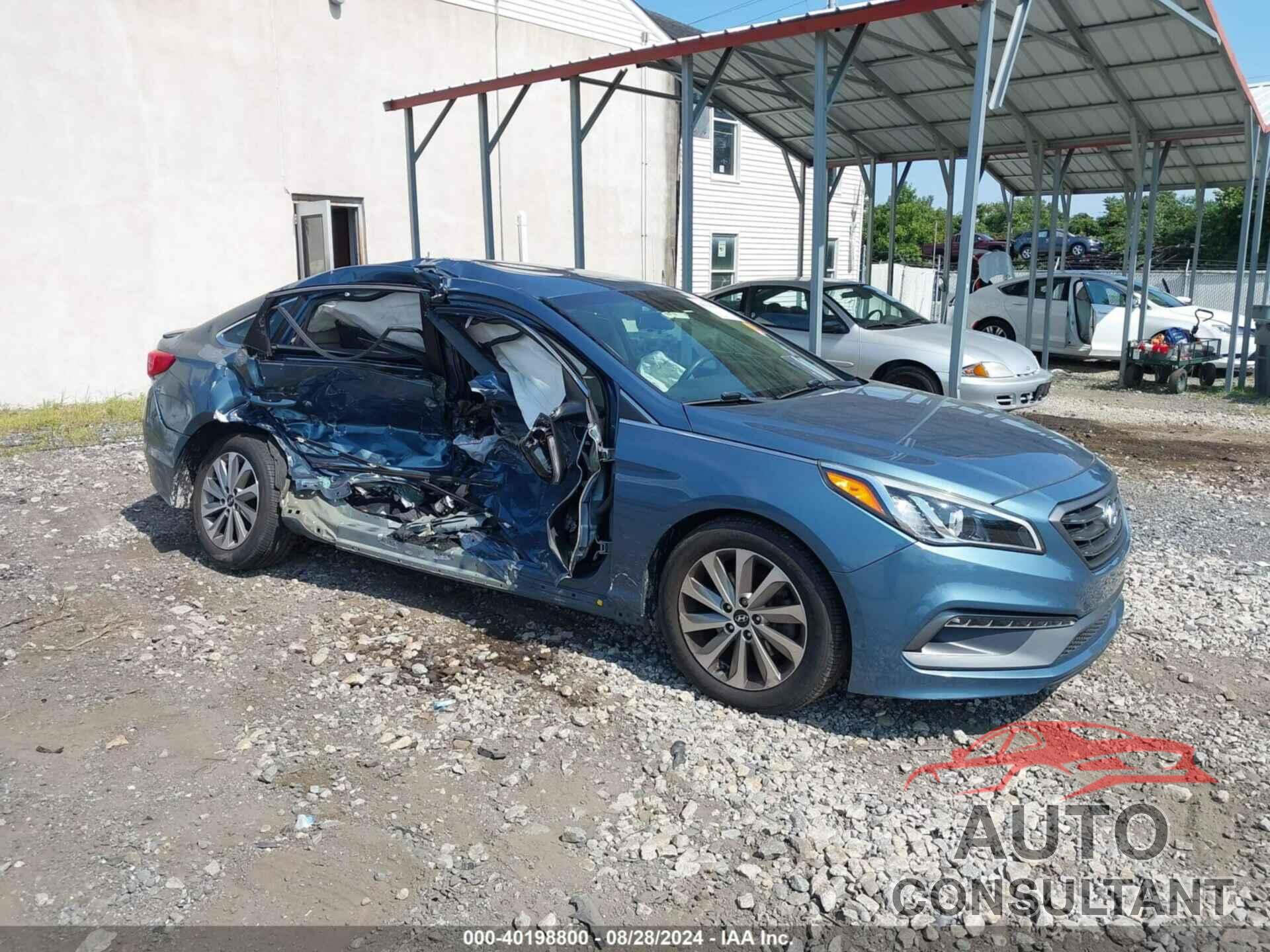 HYUNDAI SONATA 2017 - 5NPE34AF1HH493614