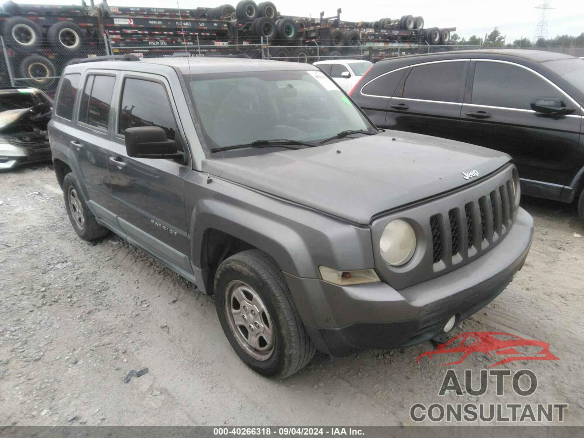 JEEP PATRIOT 2011 - 1J4NT1GA3BD252400