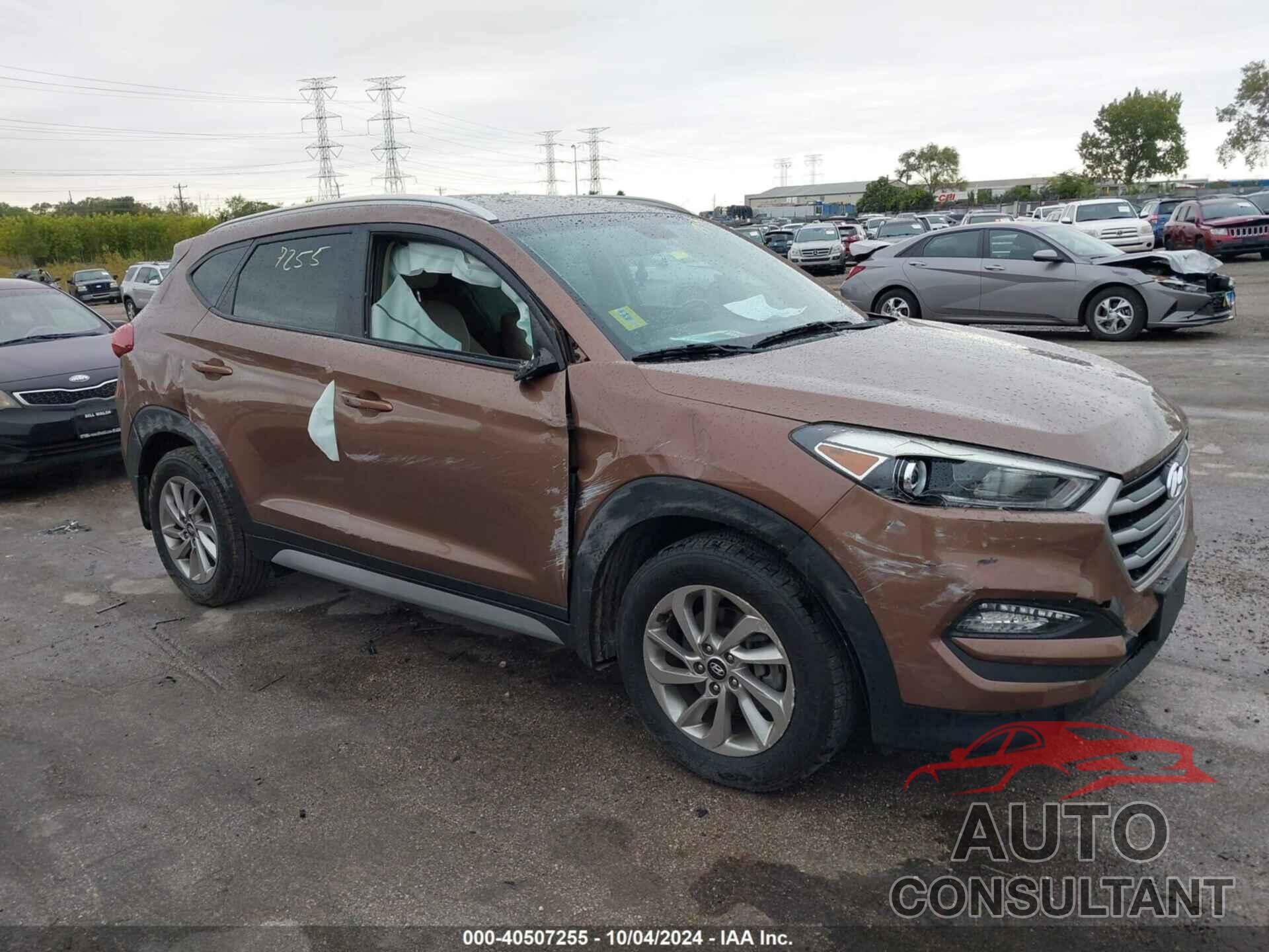 HYUNDAI TUCSON 2017 - KM8J3CA43HU427574