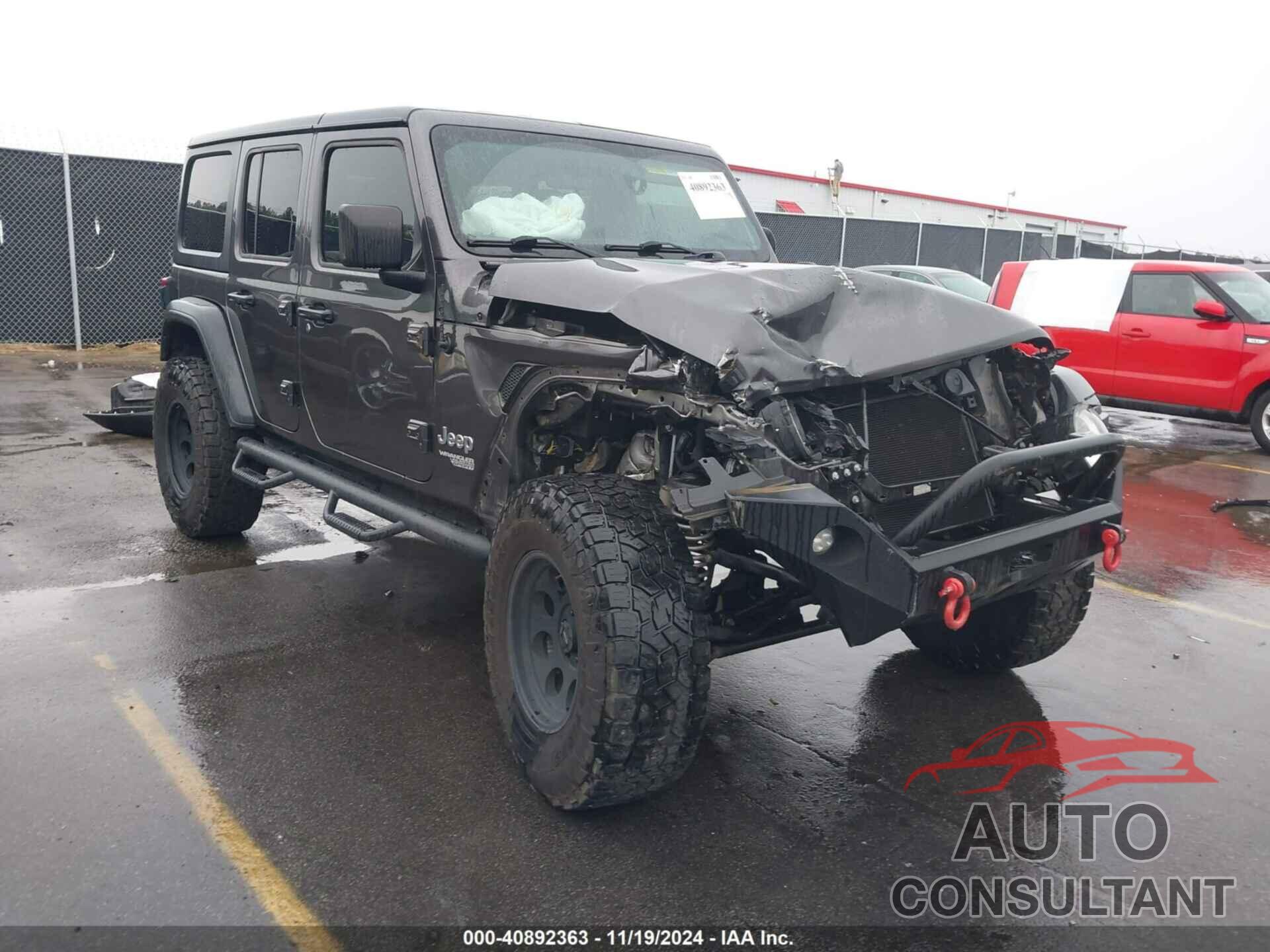 JEEP WRANGLER UNLIMITED 2018 - 1C4HJXDG3JW278258