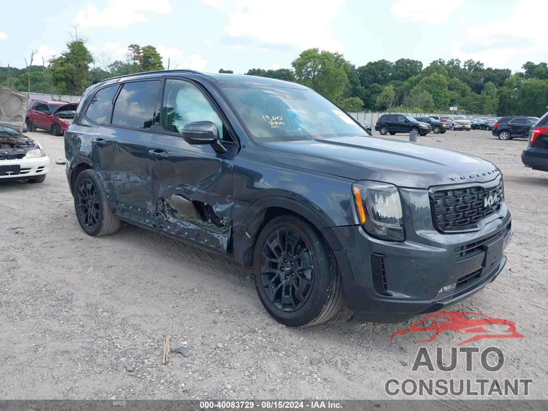 KIA TELLURIDE 2022 - 5XYP5DHC0NG248384