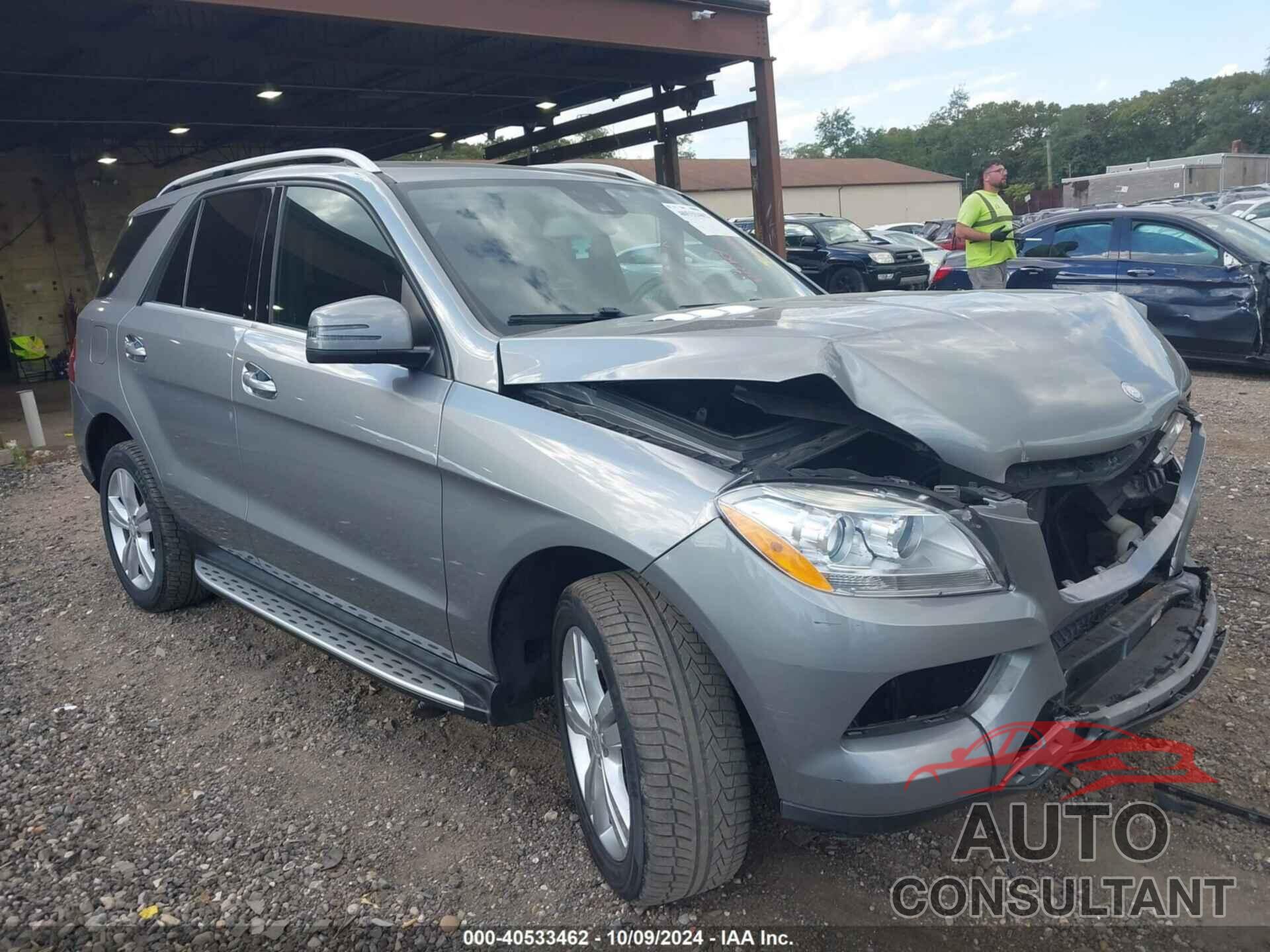 MERCEDES-BENZ ML 350 2013 - 4JGDA5HB2DA238302