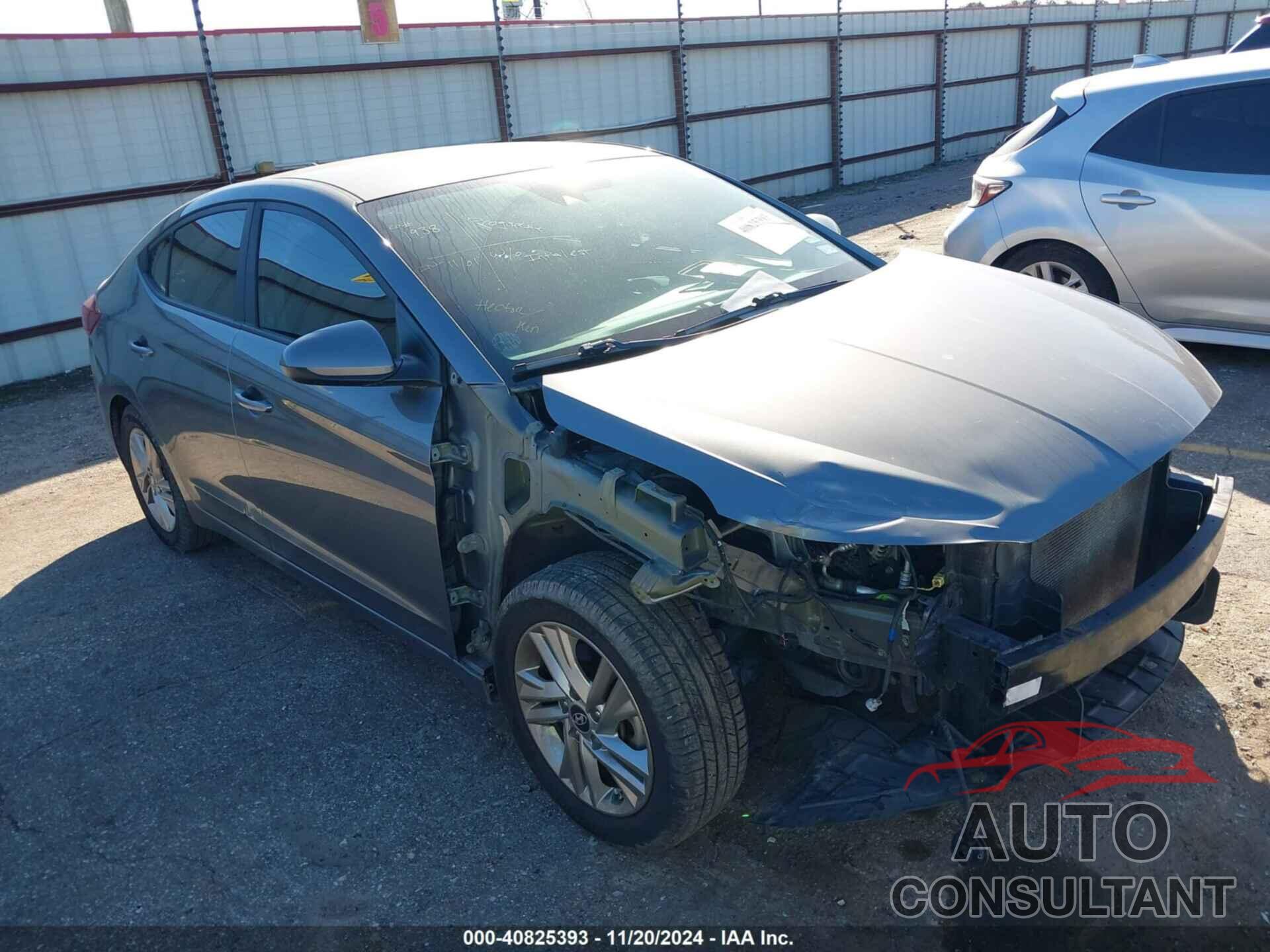 HYUNDAI ELANTRA 2019 - 5NPD84LF8KH411220