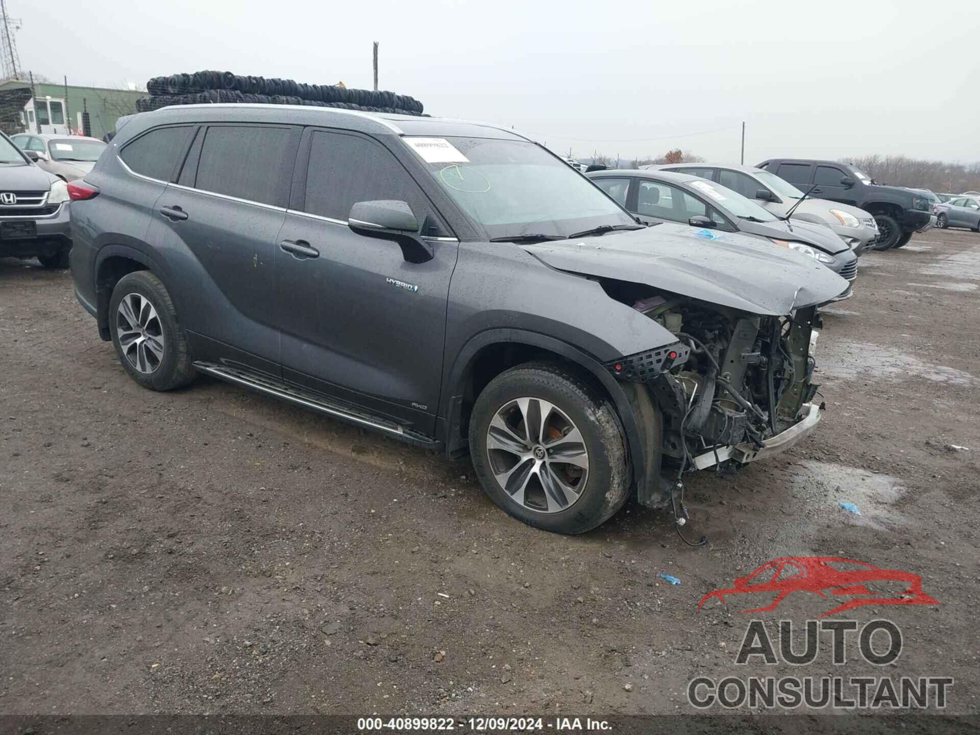 TOYOTA HIGHLANDER 2021 - 5TDGBRCHXMS518358