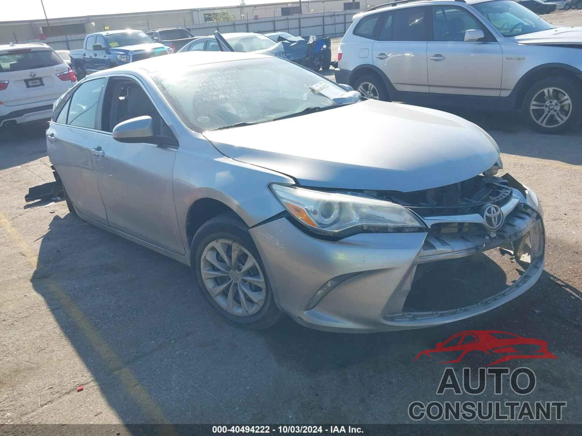 TOYOTA CAMRY 2016 - 4T4BF1FK1GR519973