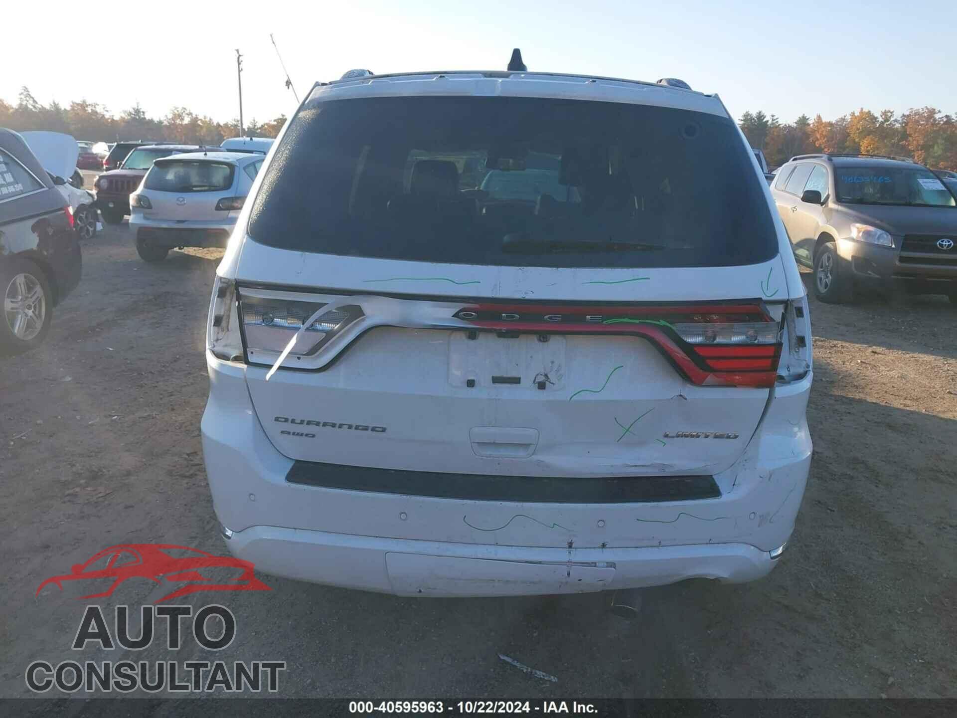 DODGE DURANGO 2016 - 1C4RDJDG8GC433549