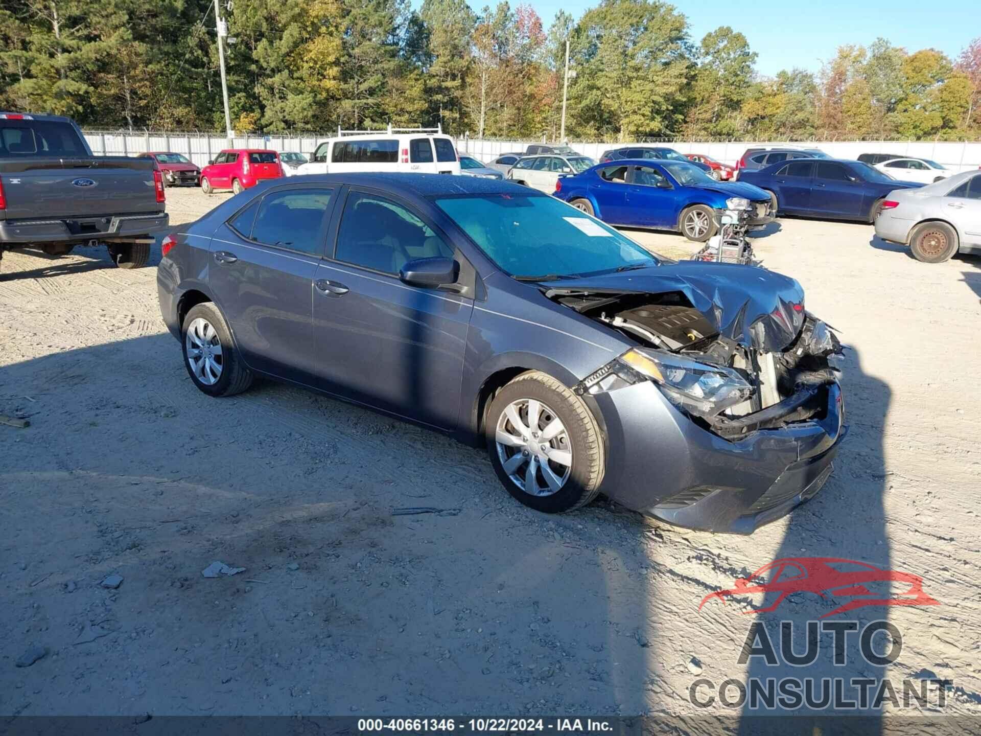 TOYOTA COROLLA 2014 - 2T1BURHE5EC100240