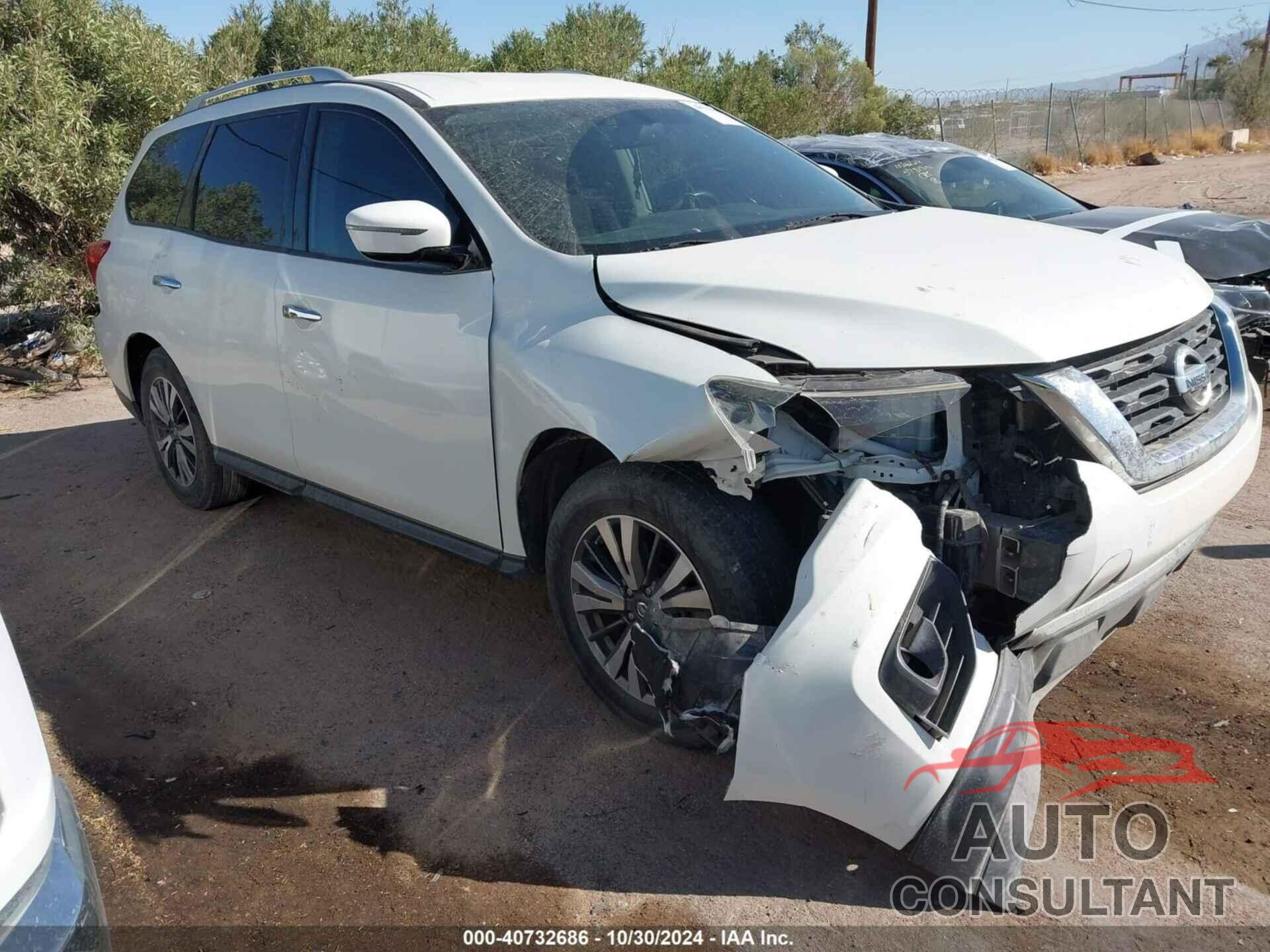 NISSAN PATHFINDER 2017 - 5N1DR2MN4HC615438