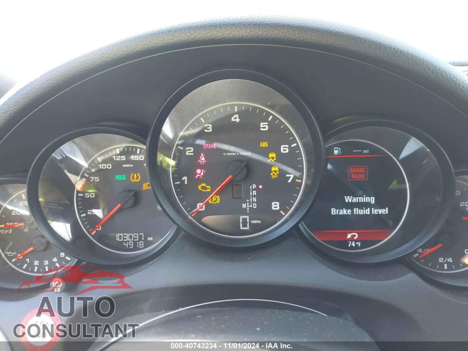 PORSCHE CAYENNE 2014 - WP1AA2A20ELA92079