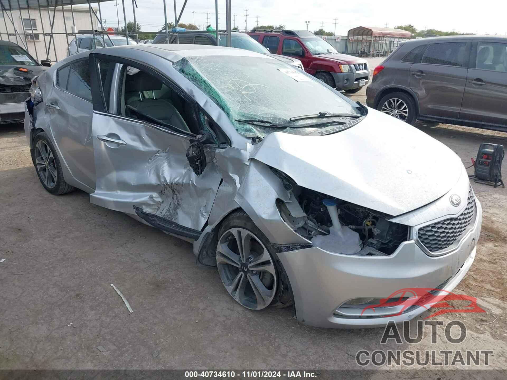 KIA FORTE 2015 - KNAFZ4A86F5270273