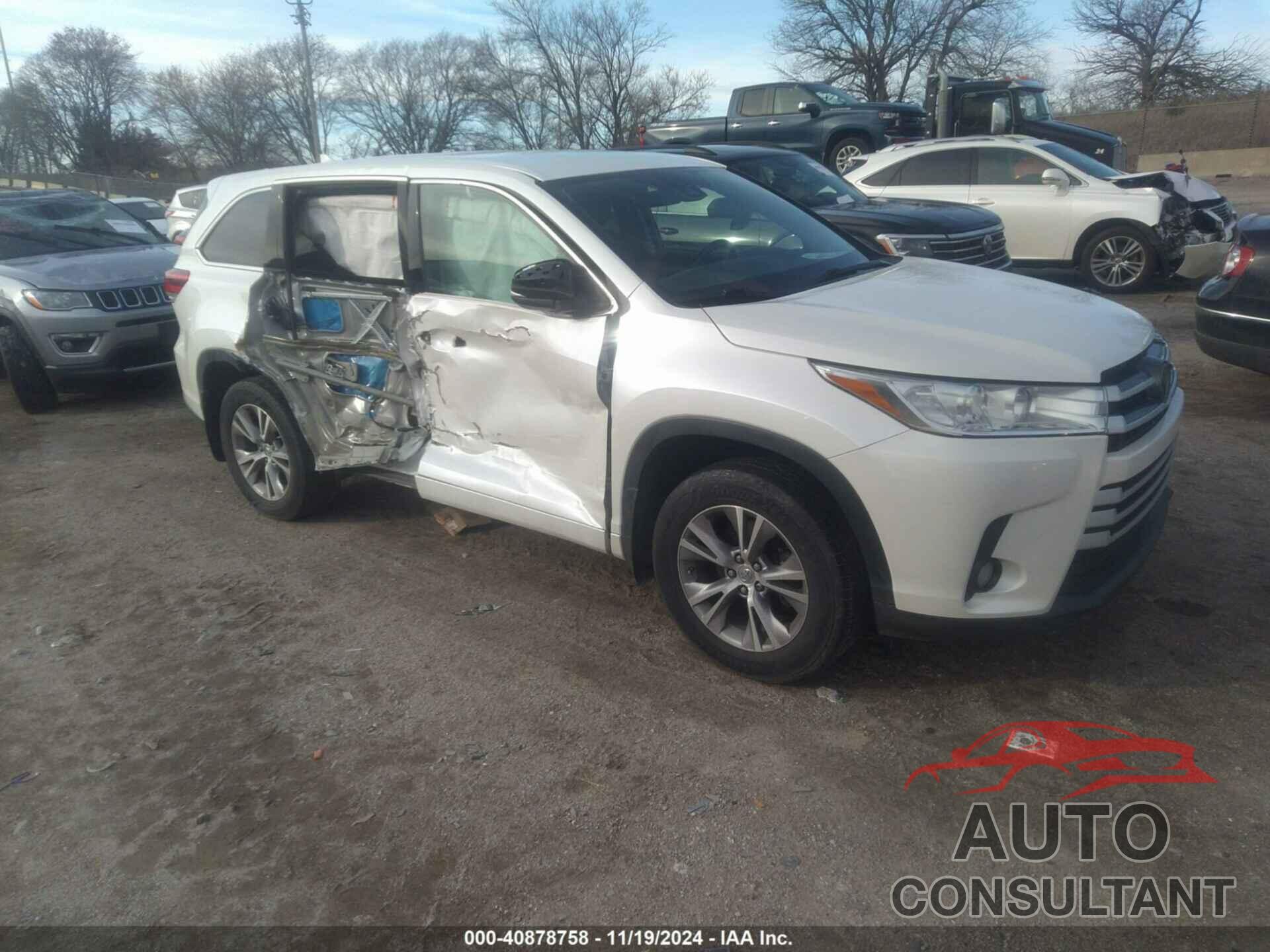 TOYOTA HIGHLANDER 2017 - 5TDBZRFH1HS359107