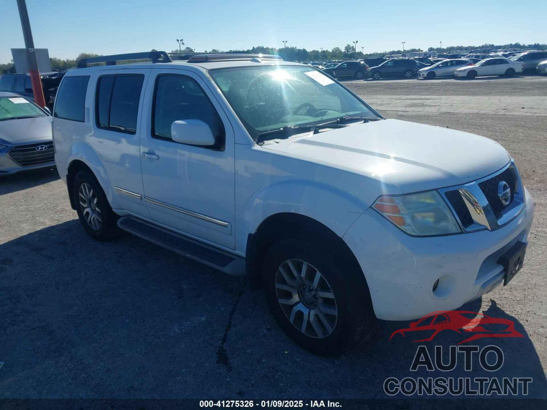 NISSAN PATHFINDER 2010 - 5N1AR1NN2AC616296