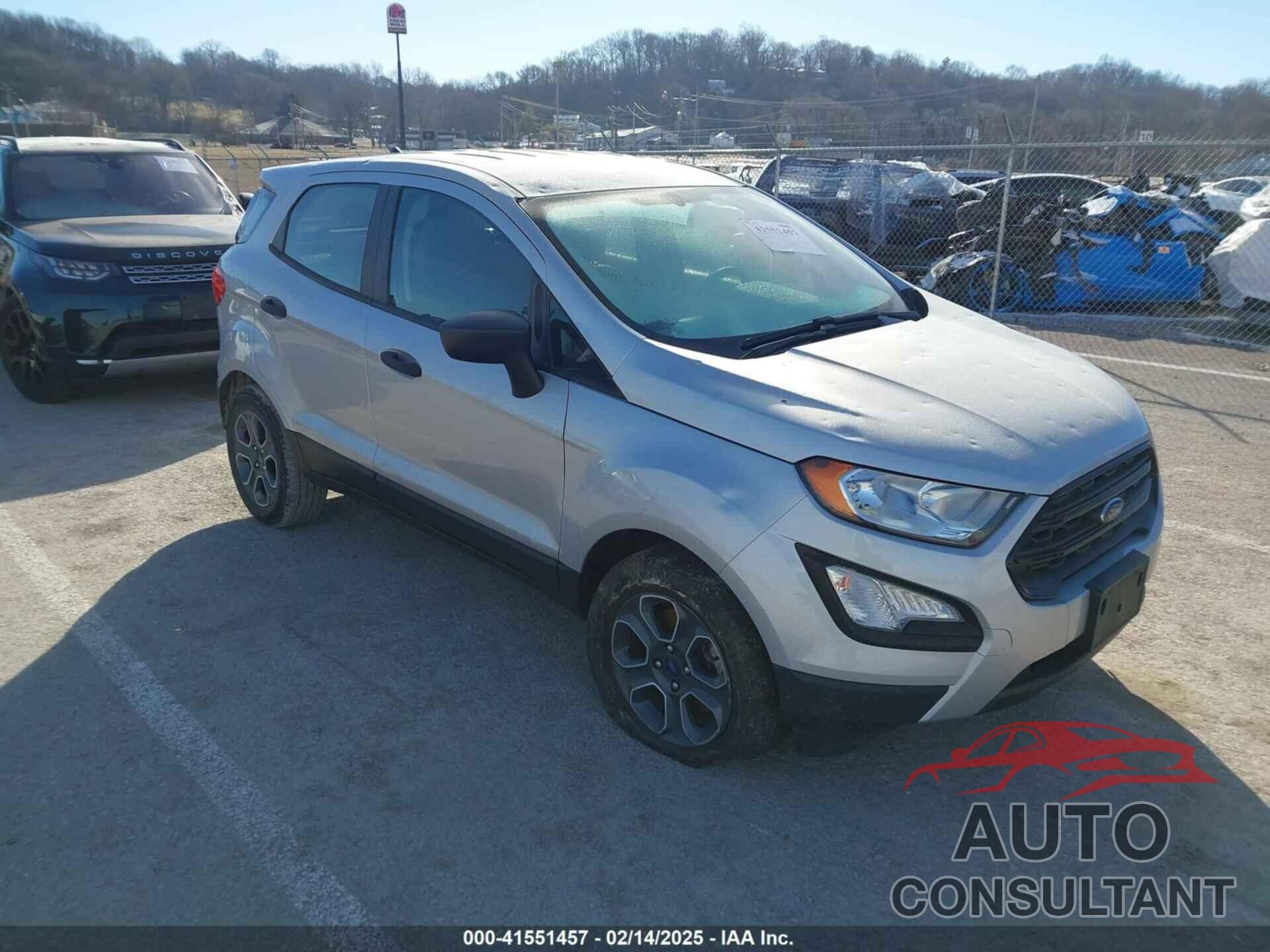 FORD ECOSPORT 2019 - MAJ3S2FE9KC309396