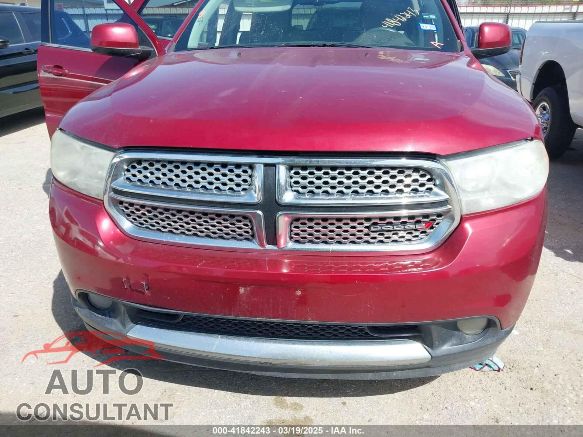 DODGE DURANGO 2013 - 1C4RDHAGXDC657365