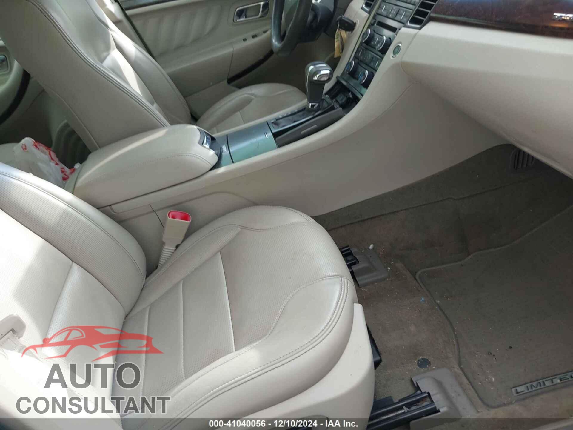 FORD TAURUS 2012 - 1FAHP2FW0CG142016