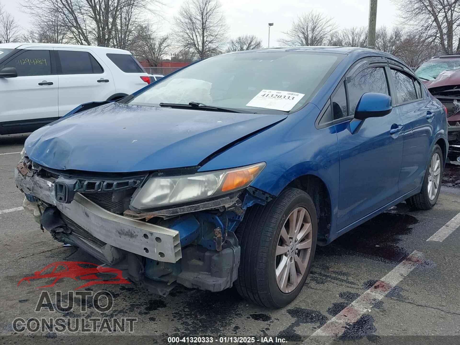 HONDA CIVIC 2012 - 2HGFB2F84CH544659