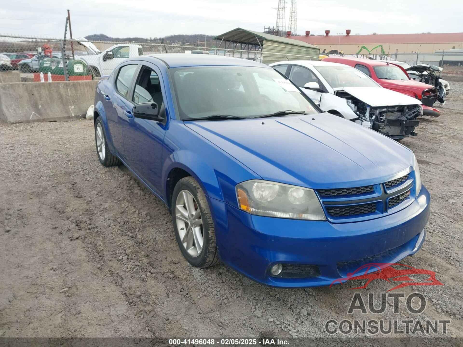 DODGE AVENGER 2013 - 1C3CDZCBXDN557109