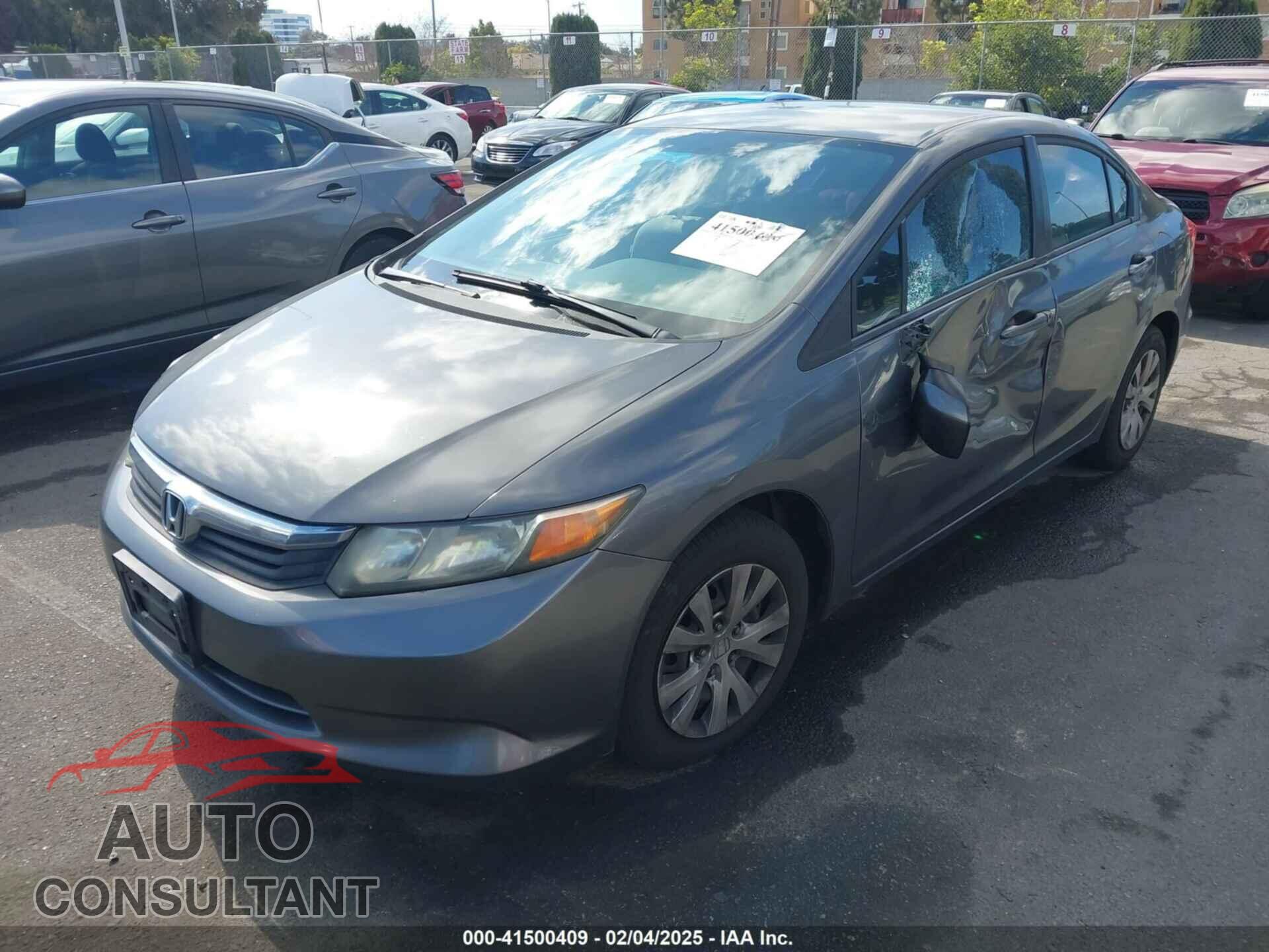 HONDA CIVIC 2012 - 2HGFB2F54CH561984