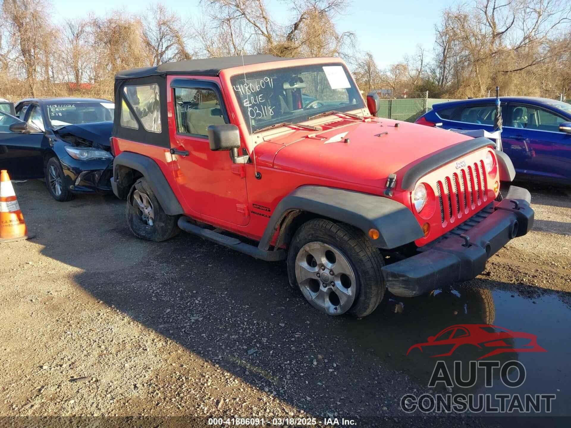 JEEP WRANGLER 2013 - 1C4AJWAG5DL574727