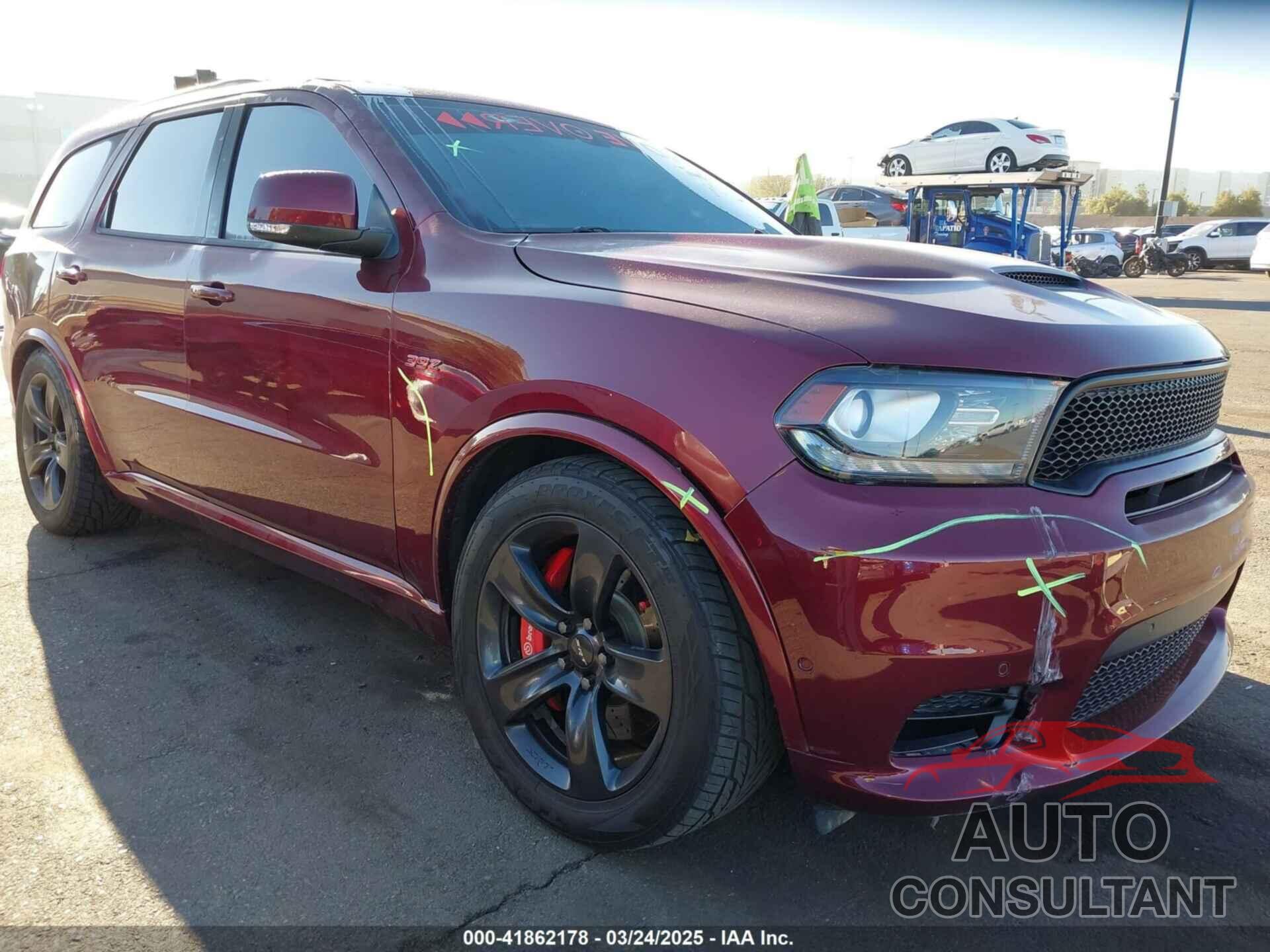 DODGE DURANGO 2018 - 1C4SDJGJ5JC291287
