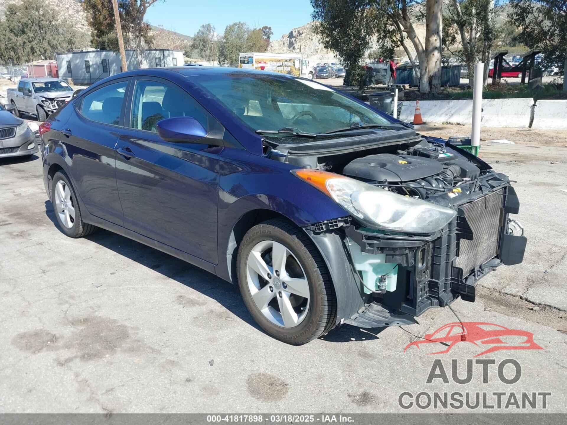 HYUNDAI ELANTRA 2011 - 5NPDH4AE3BH014640