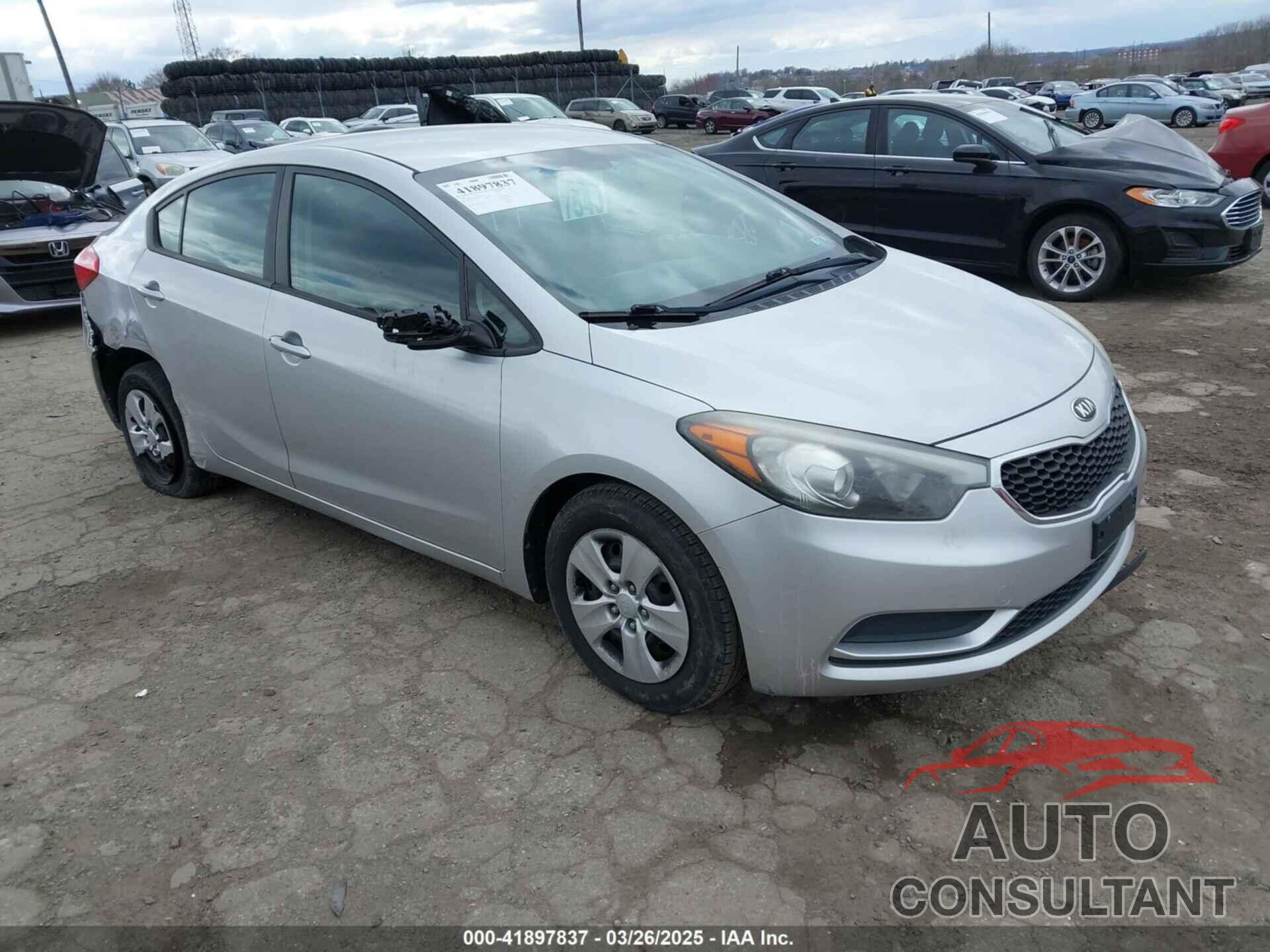 KIA FORTE 2014 - KNAFK4A62E5181124