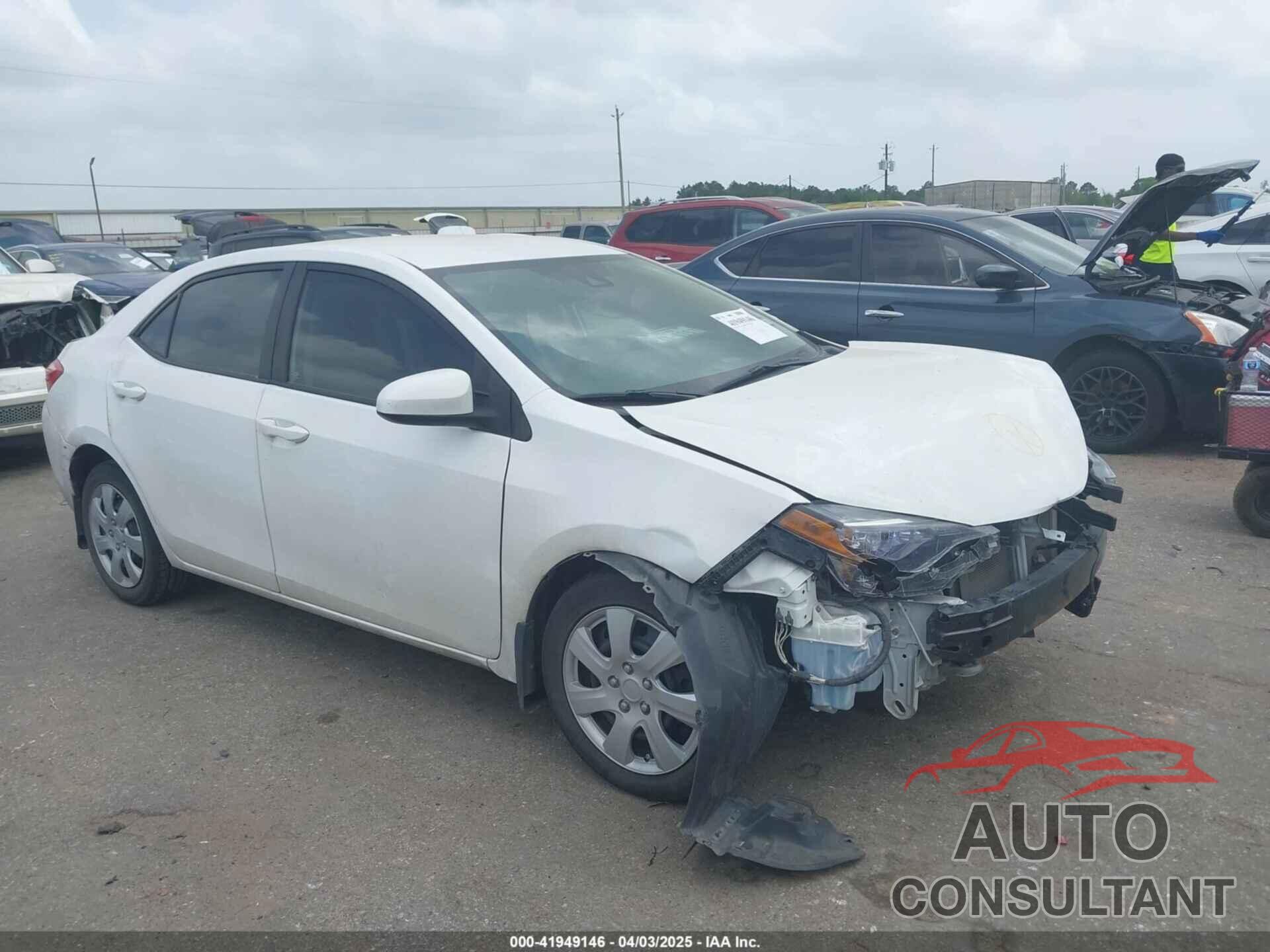 TOYOTA COROLLA 2018 - 2T1BURHE7JC003812