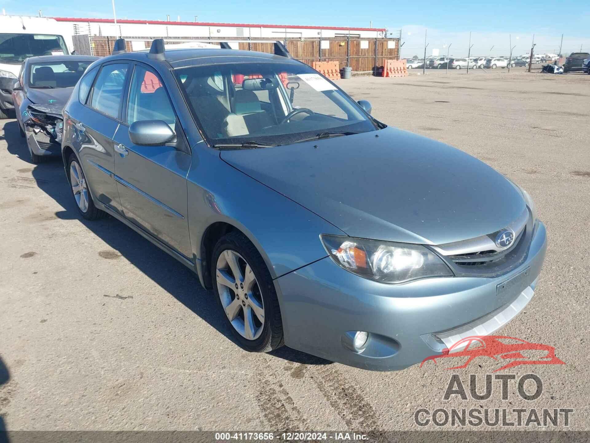 SUBARU IMPREZA OUTBACK SPORT 2011 - JF1GH6D69BH813078