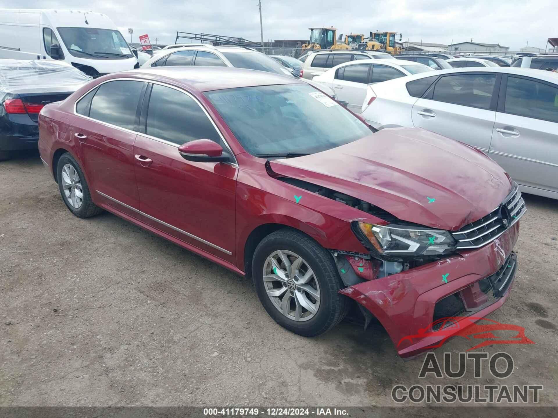 VOLKSWAGEN PASSAT 2017 - 1VWAT7A3XHC030207