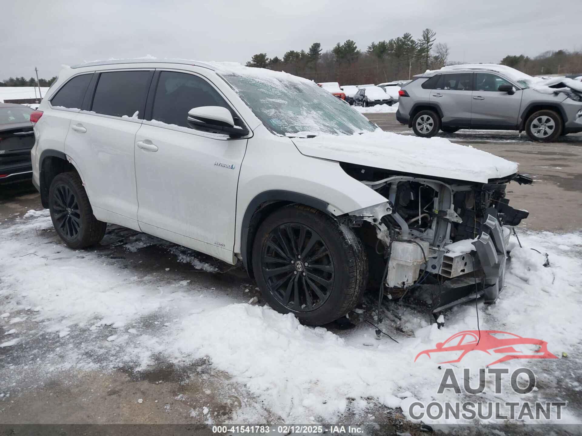 TOYOTA HIGHLANDER HYBRID 2018 - 5TDDGRFH5JS043617