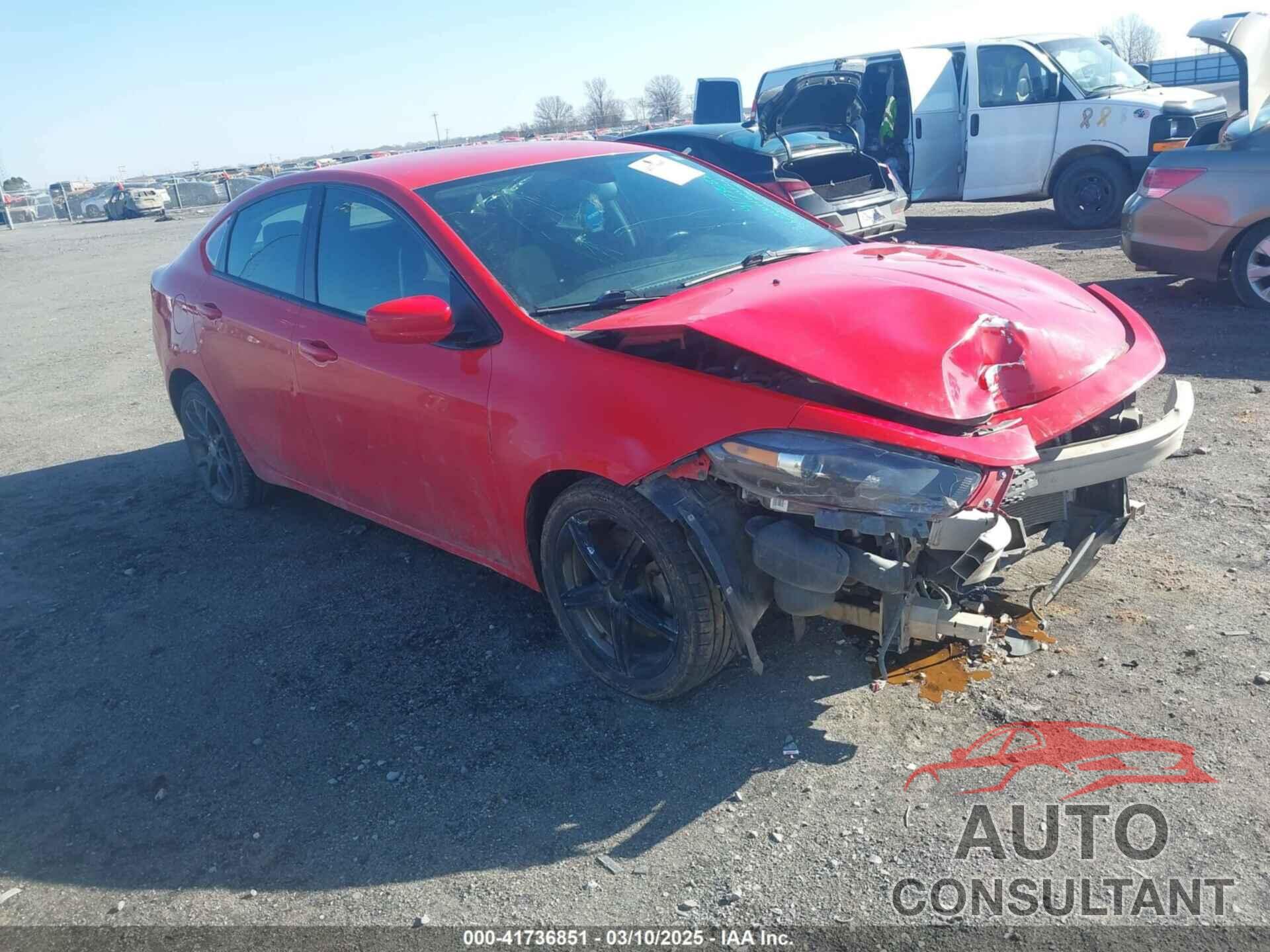 DODGE DART 2016 - 1C3CDFFA9GD796503