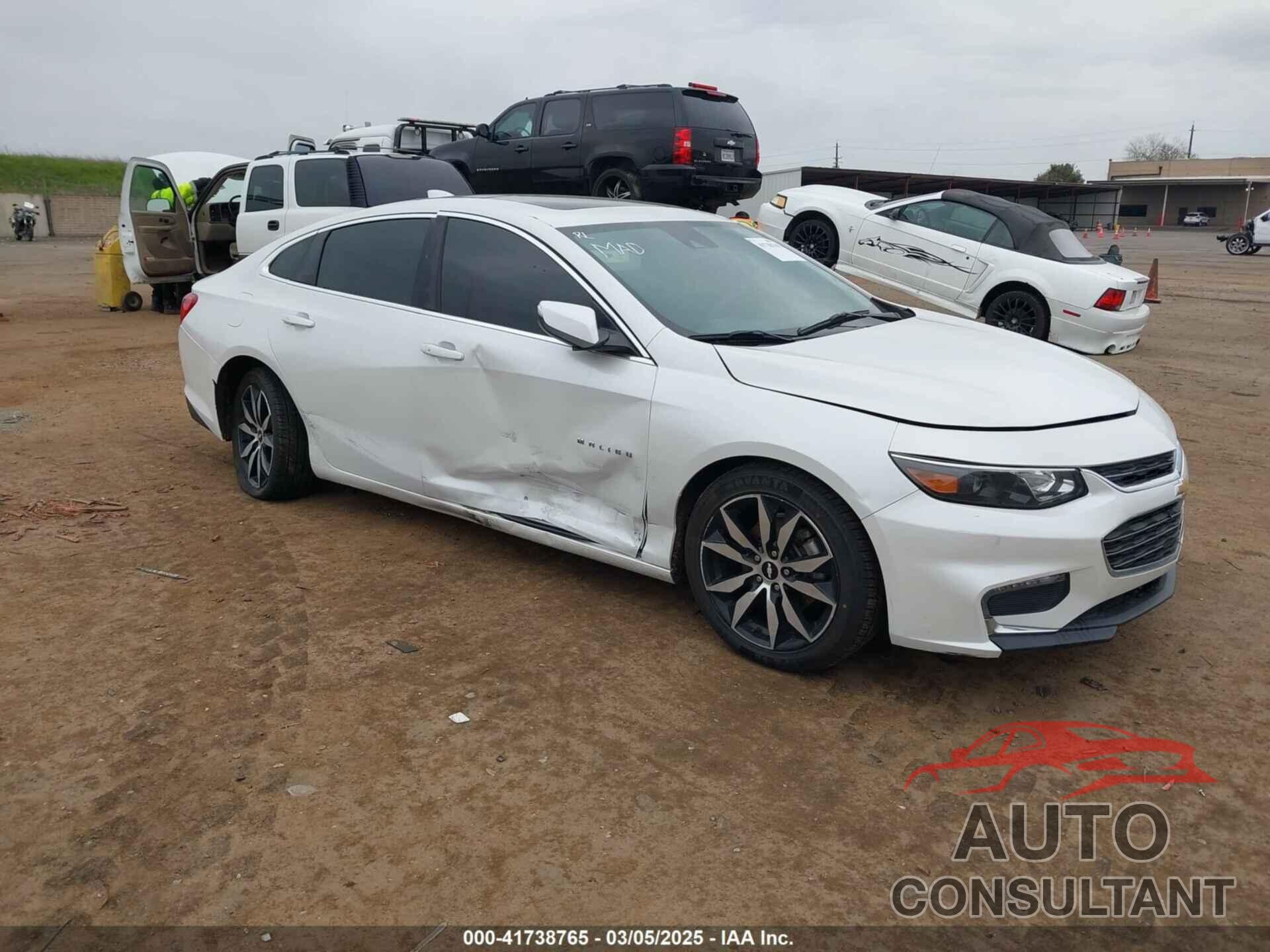CHEVROLET MALIBU 2016 - 1G1ZE5ST6GF280844