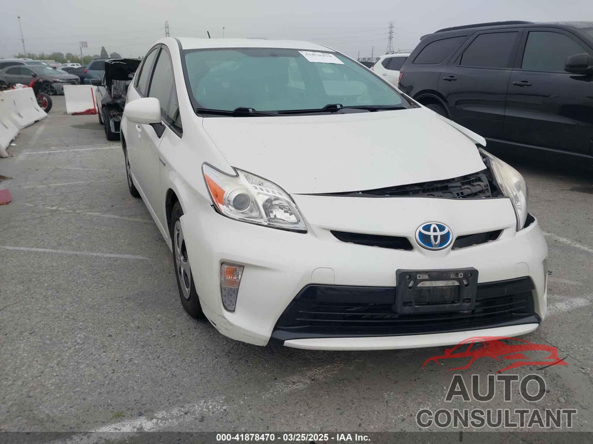 TOYOTA PRIUS 2015 - JTDKN3DU0F0411514