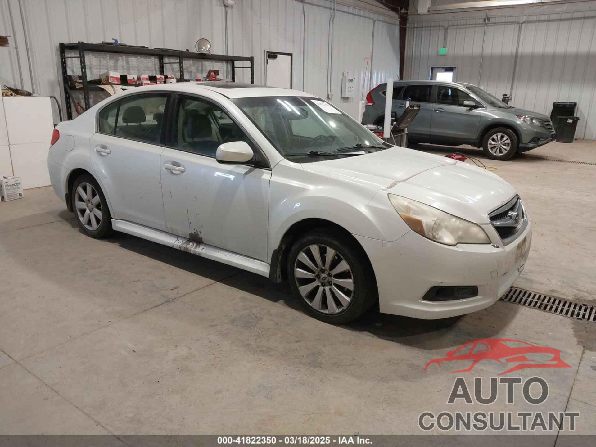 SUBARU LEGACY 2011 - 4S3BMCK69B3260379