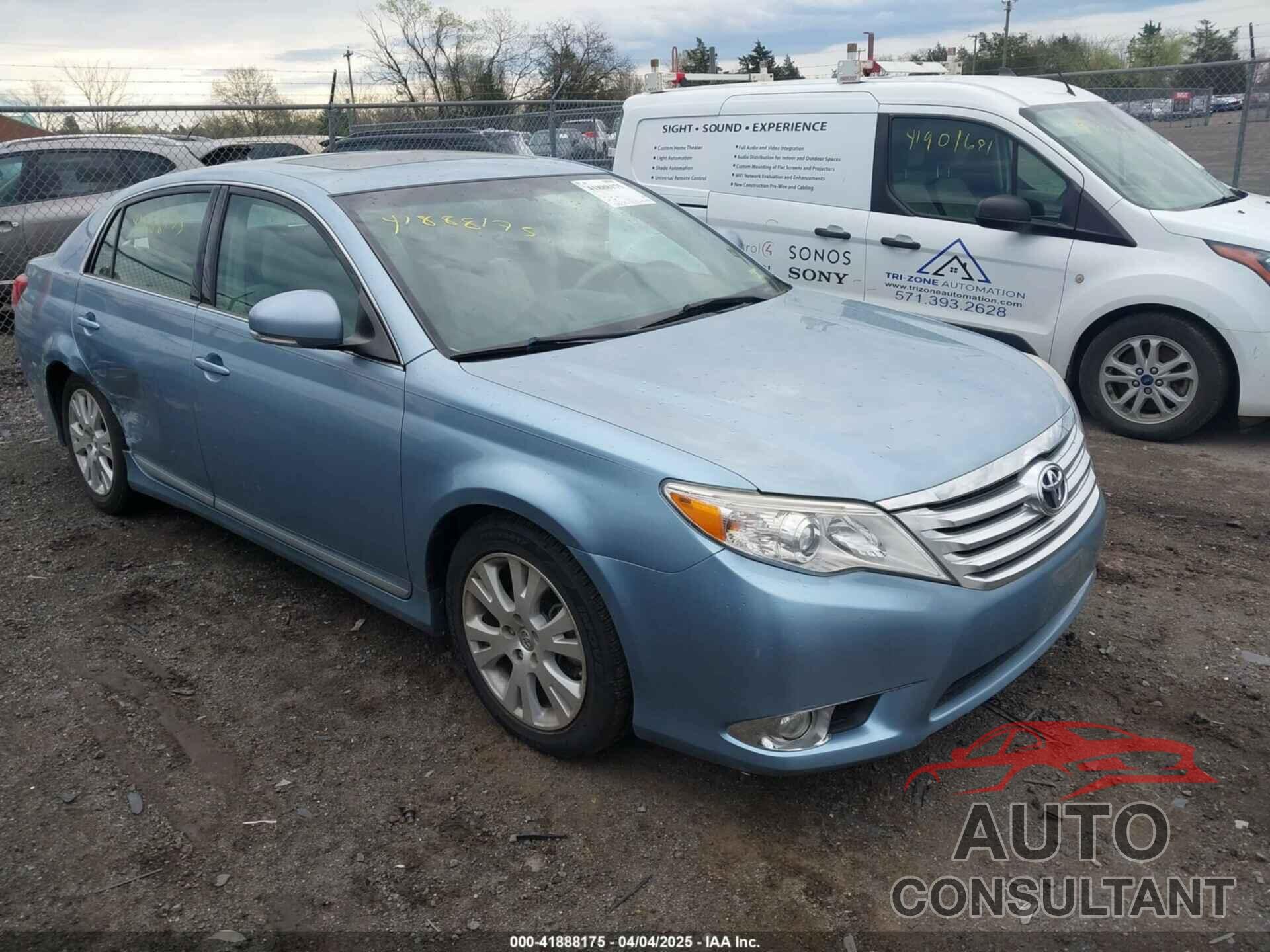 TOYOTA AVALON 2011 - 4T1BK3DB7BU409362