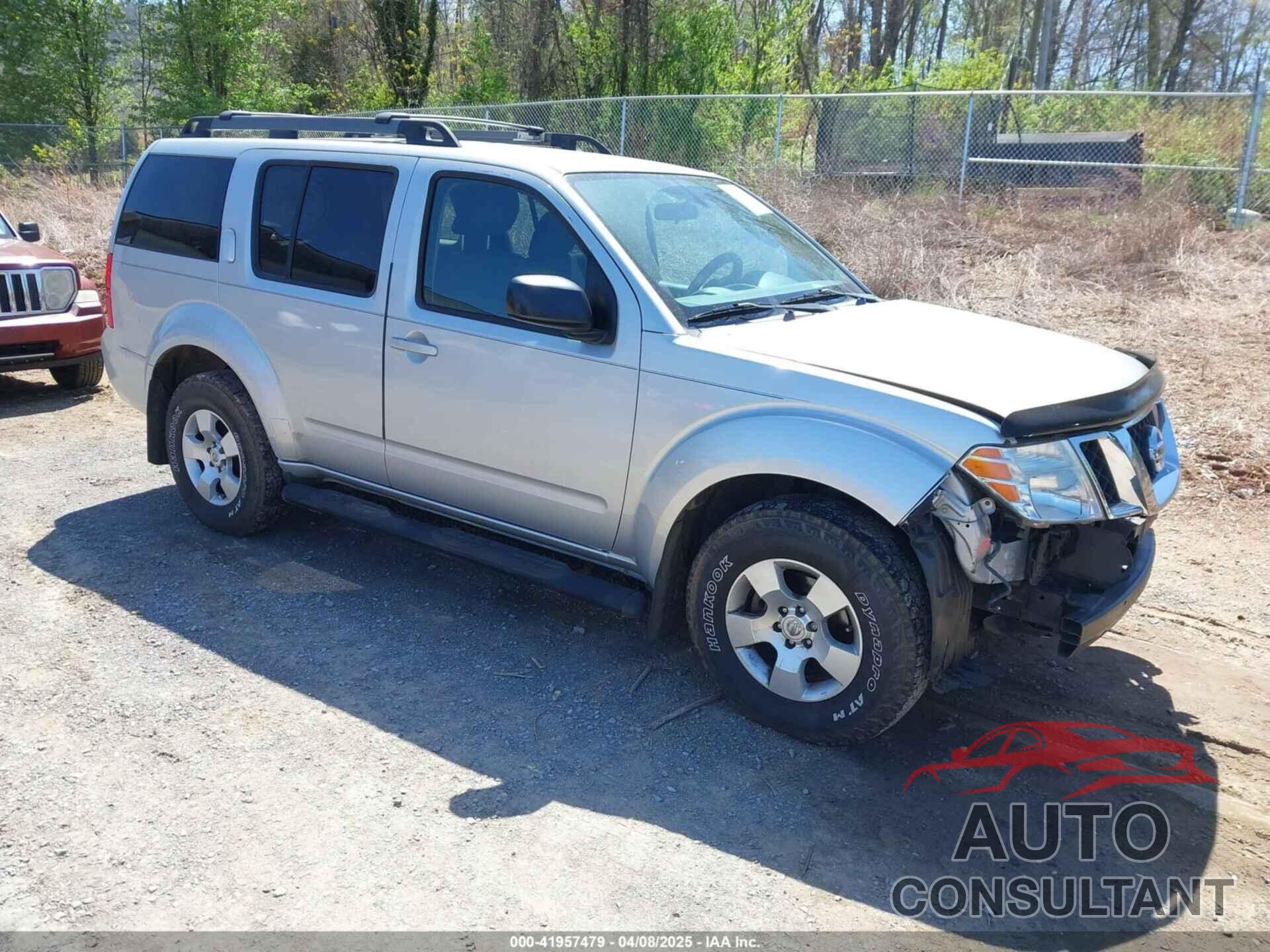 NISSAN PATHFINDER 2011 - 5N1AR1NN1BC626741