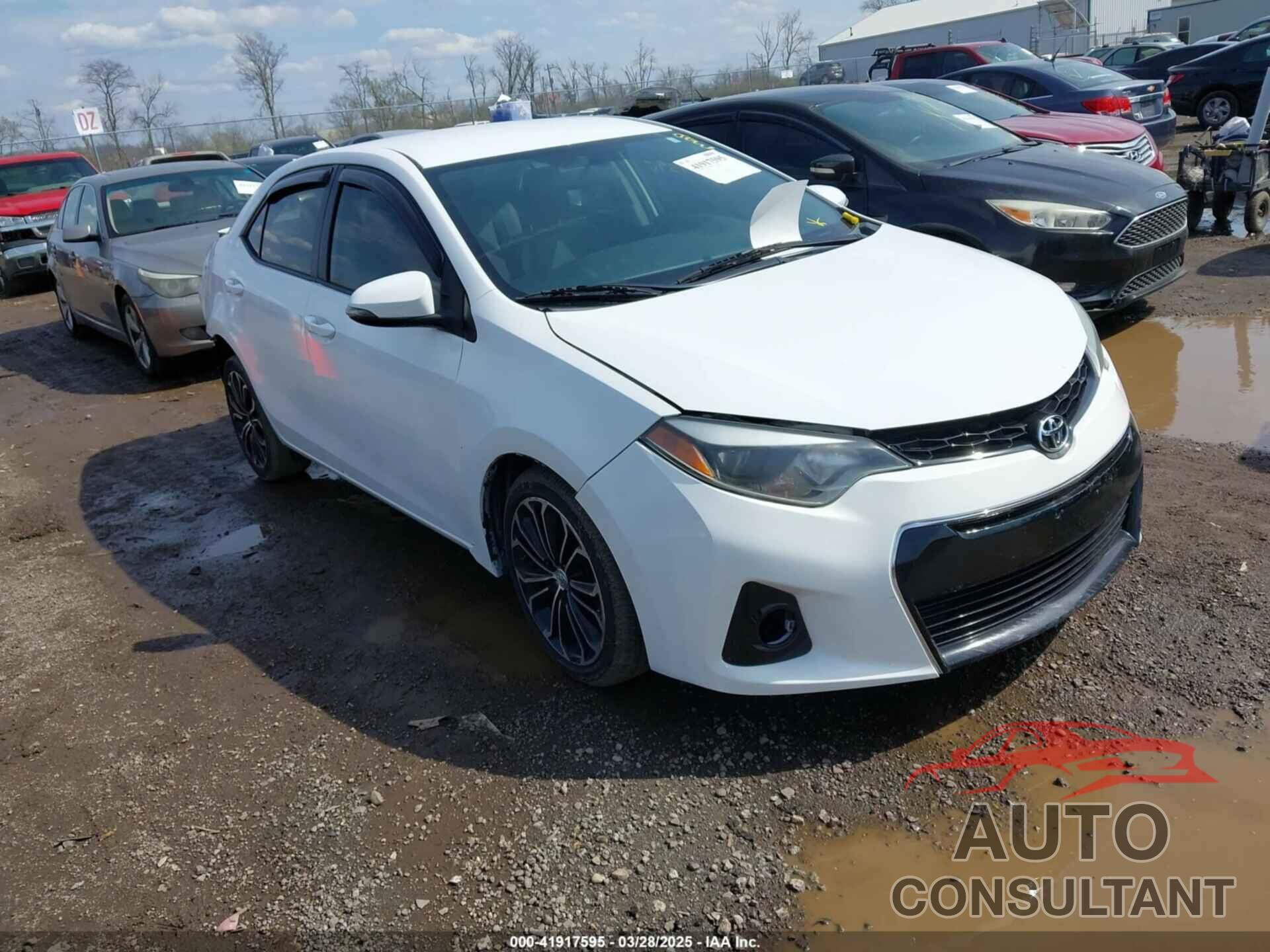 TOYOTA COROLLA 2015 - 2T1BURHE9FC452545