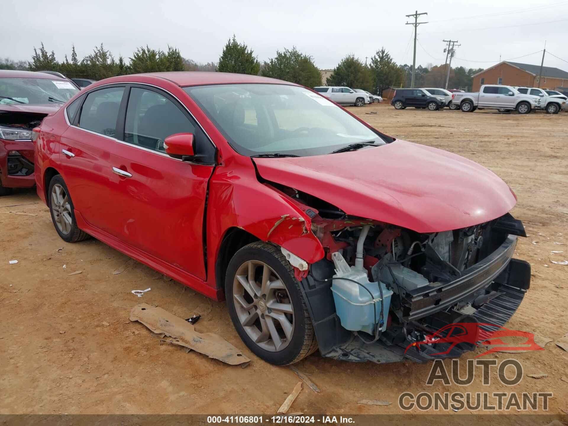 NISSAN SENTRA 2015 - 3N1AB7AP6FY312408