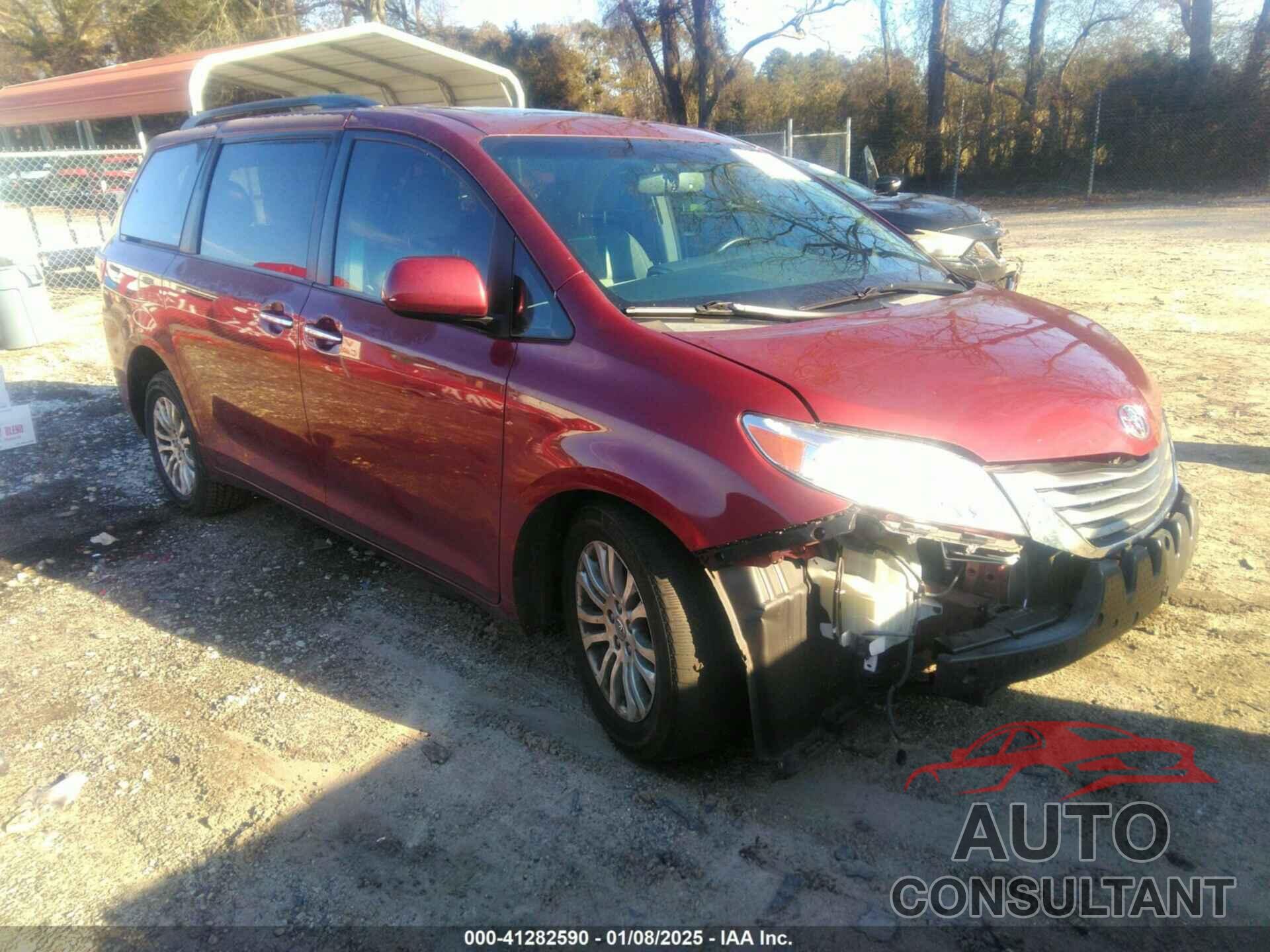 TOYOTA SIENNA 2015 - 5TDYK3DC6FS649780