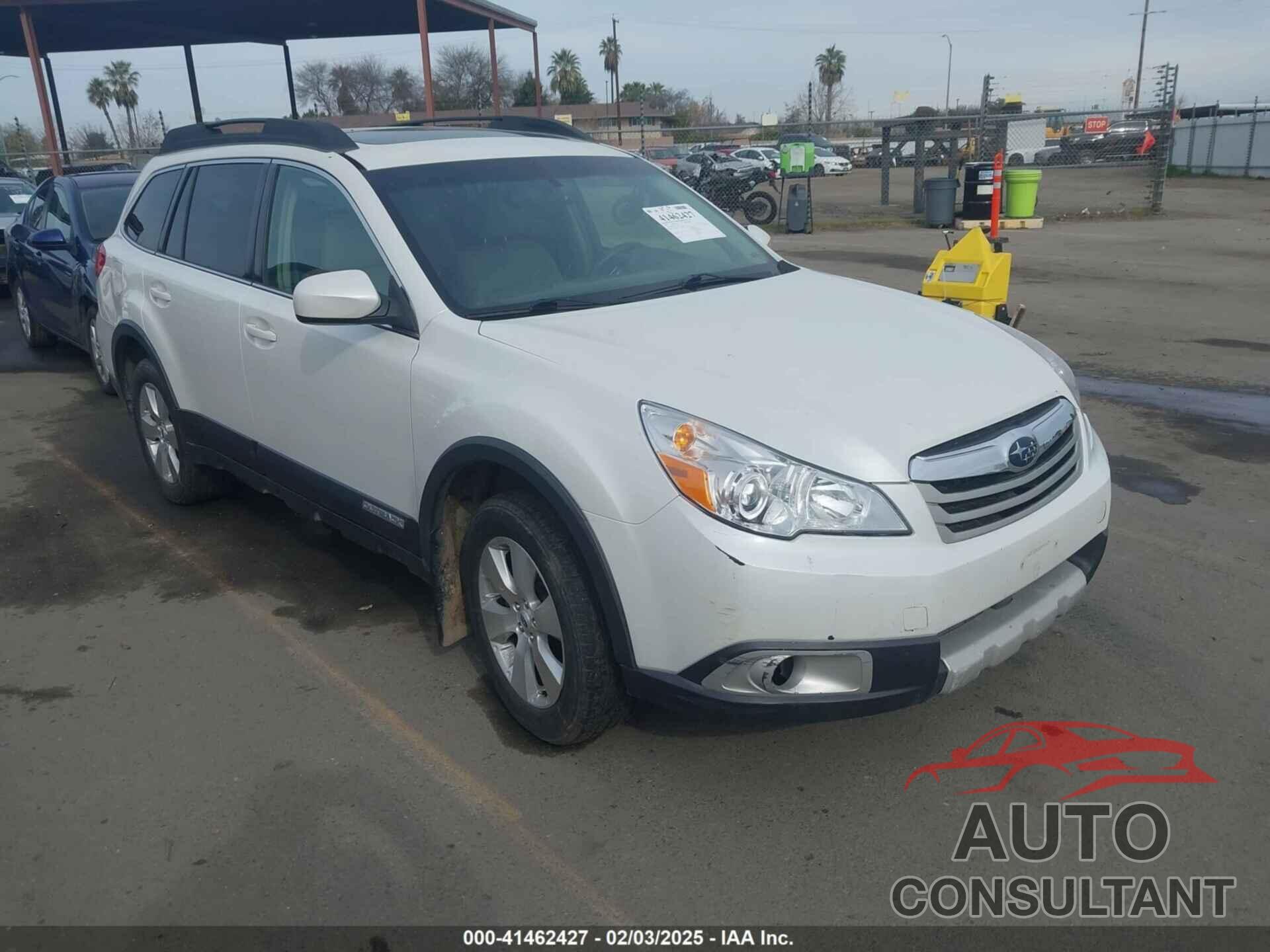 SUBARU OUTBACK 2012 - 4S4BRDKC5C2250528