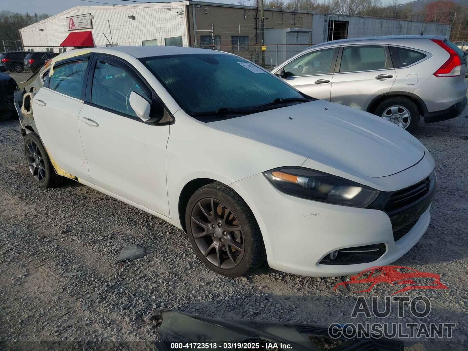 DODGE DART 2016 - 1C3CDFFA1GD791344