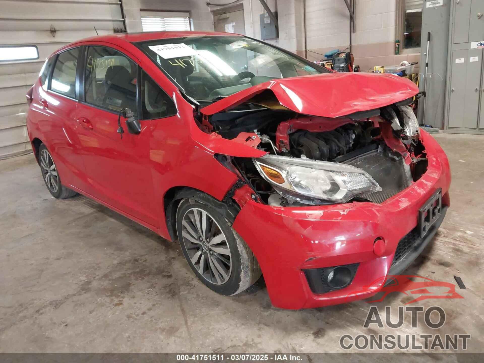 HONDA FIT 2017 - JHMGK5H98HS006961